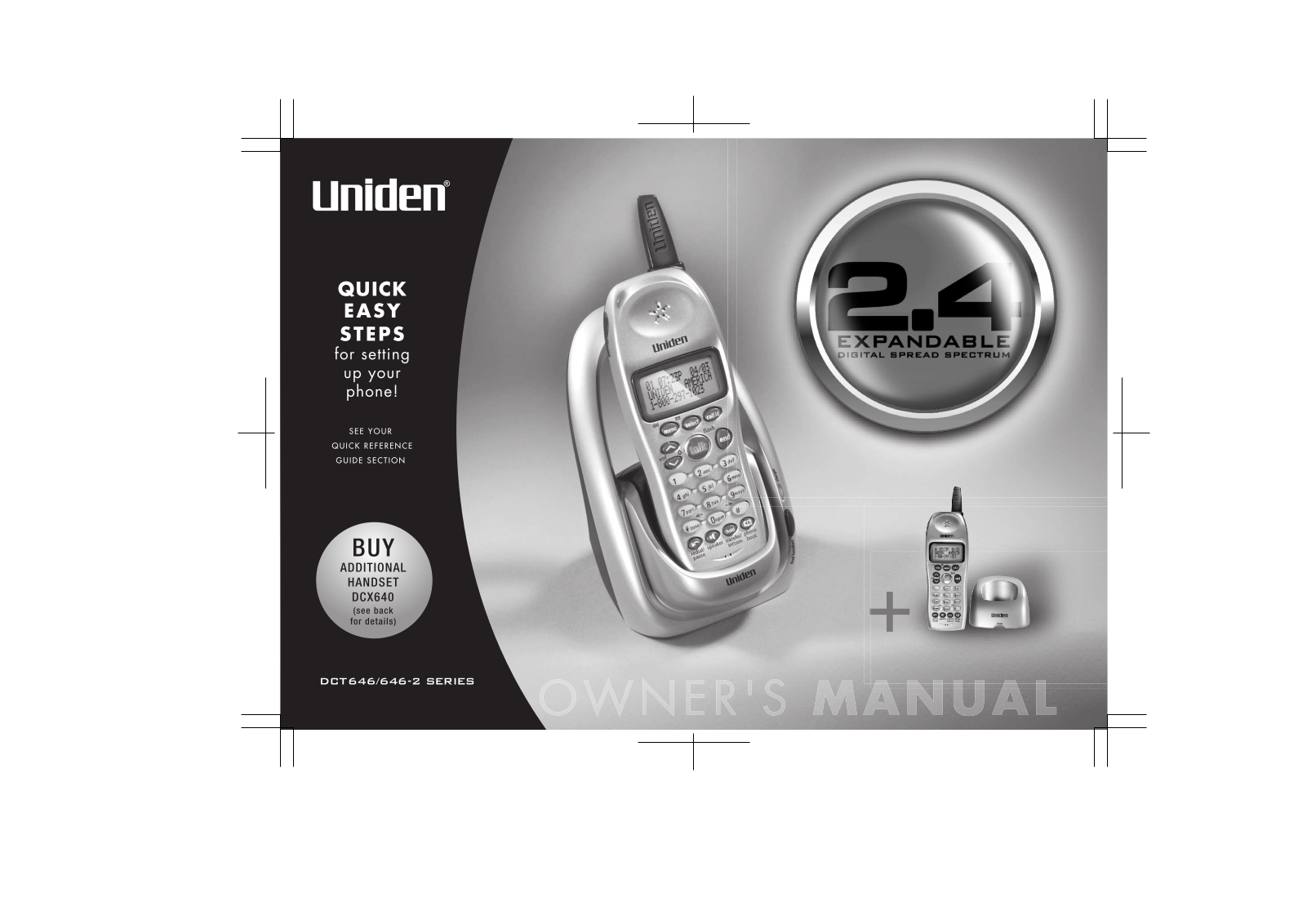 Uniden 2.4 User Manual