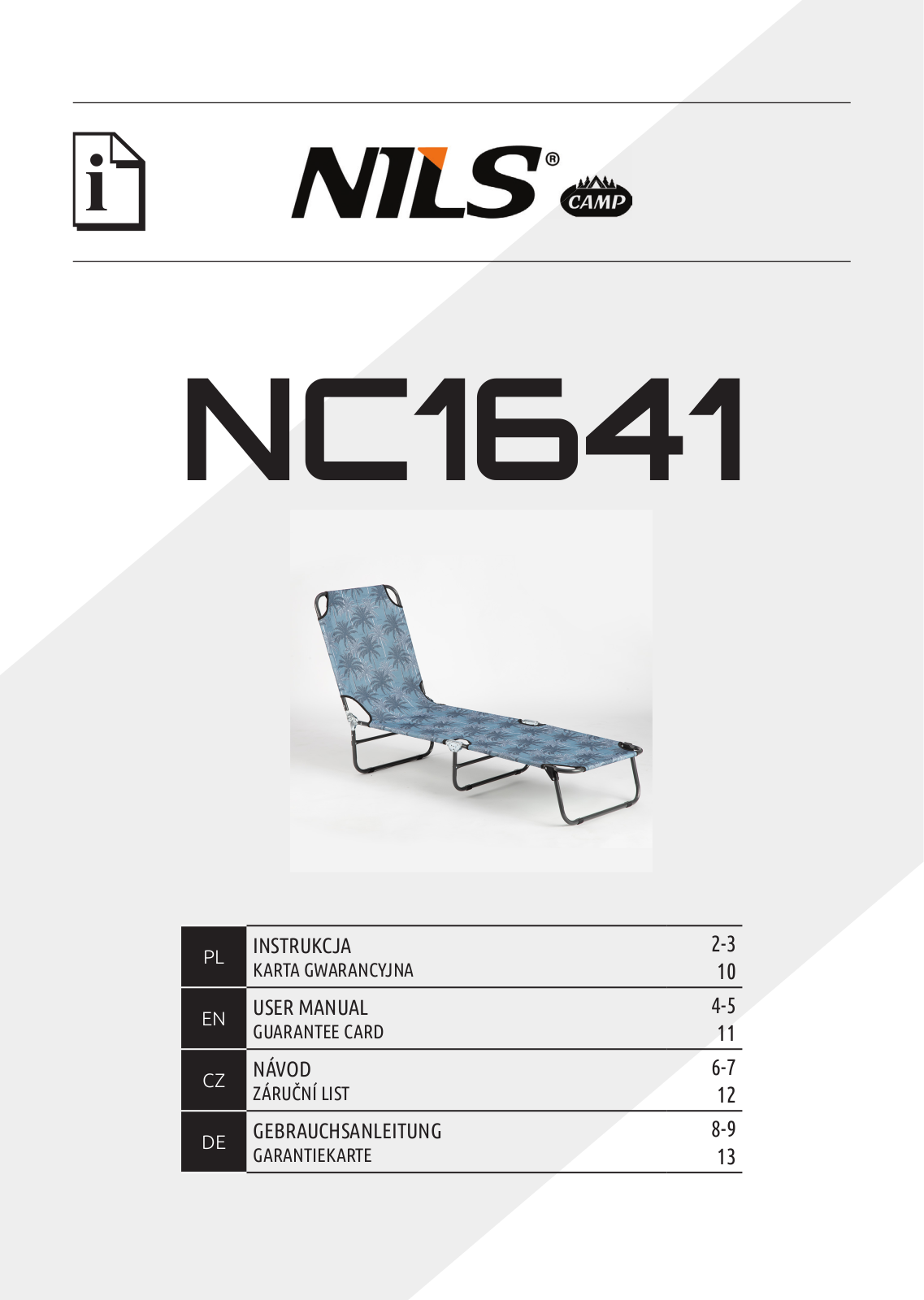 NILS NC1641 User guide - ManualMachine.com