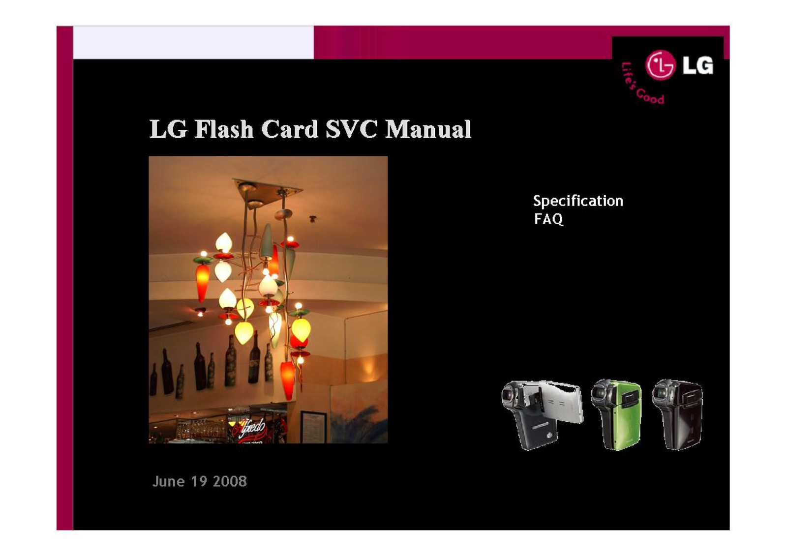 LG SL2GLC-01P, CS2GLA-01P User Manual