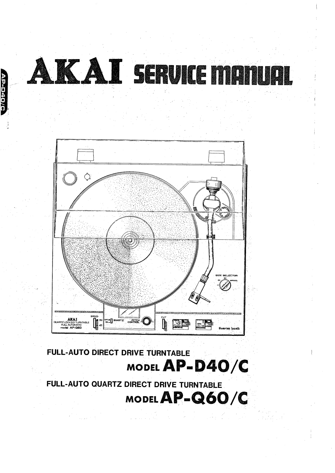 Akai APQ-60-C Service manual