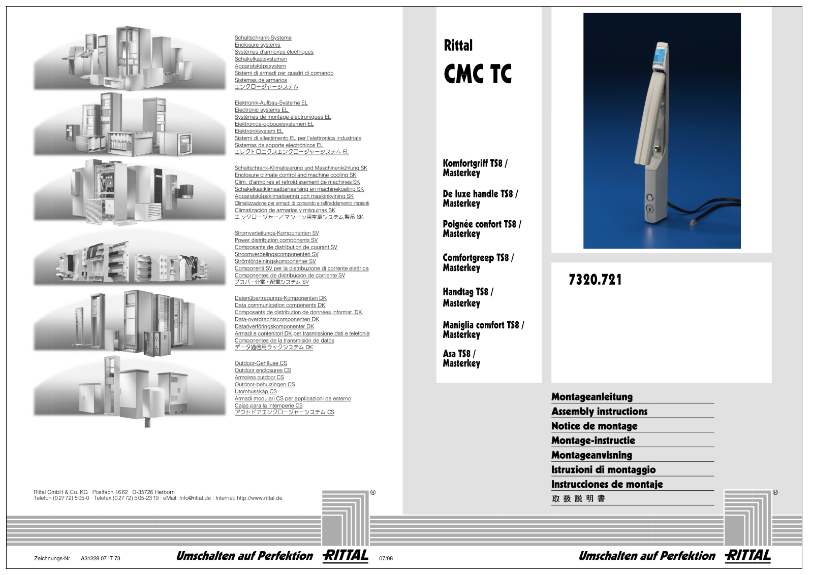 Rittal CMC TC 7320.721 User guide