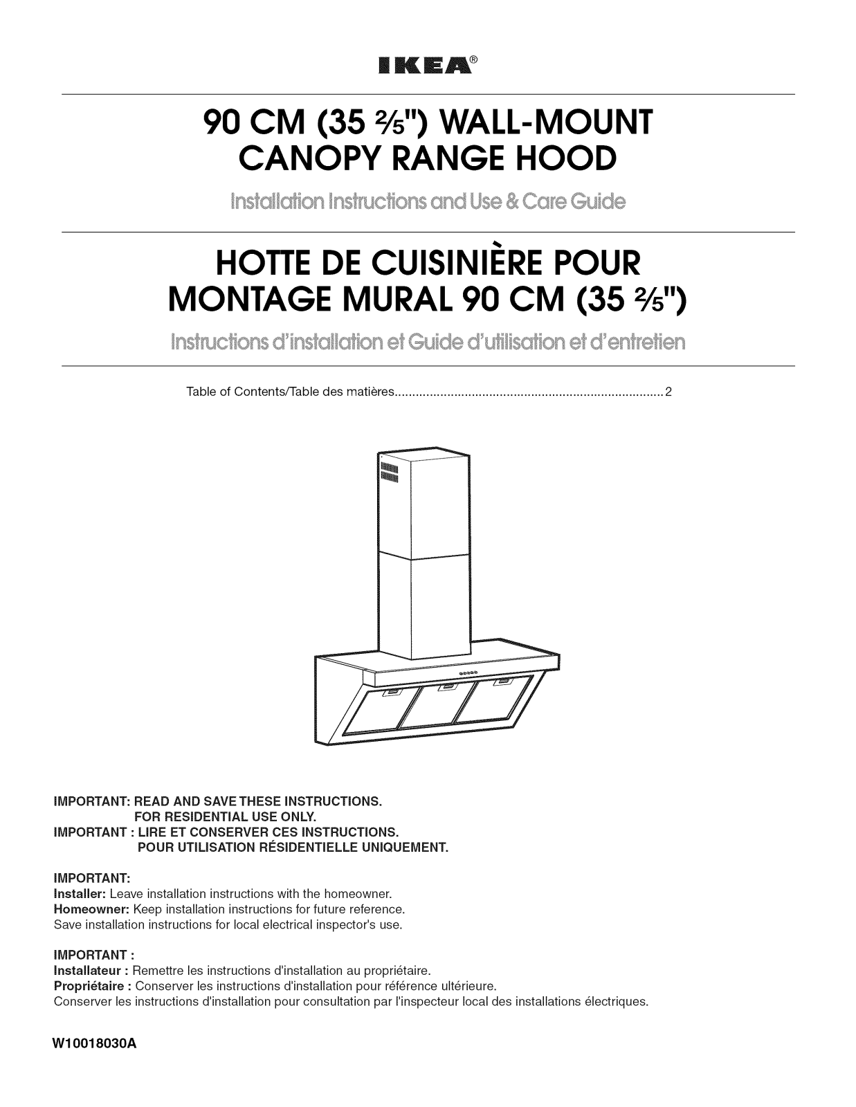 Ikea IH5303SS0, IH5303WS0 Installation Guide - ManualMachine.com