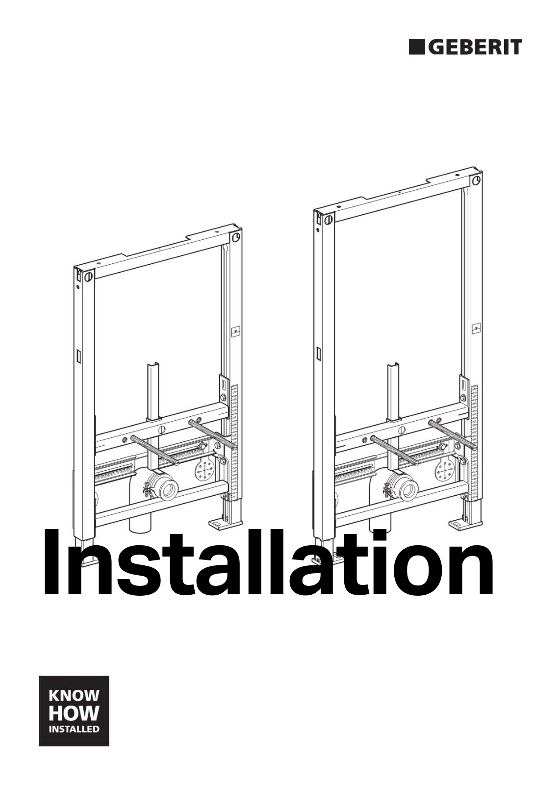 GEBERIT DUOFIX 111.524.00.1 User Manual