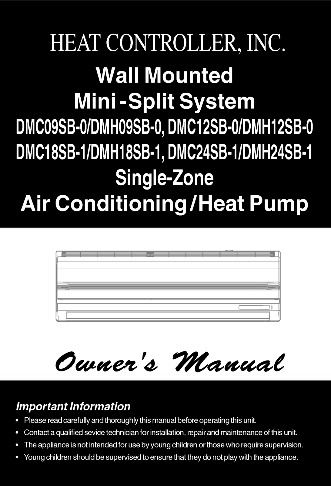 LG DMC18SB-1, DMC24SB-1 User Manual