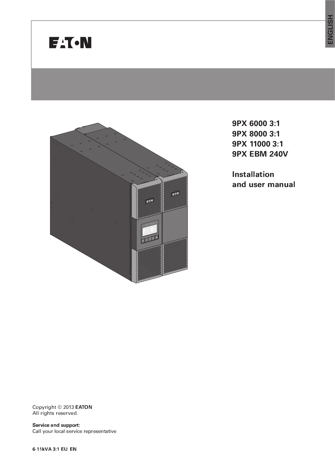 Eaton 9PX6KiBP31 User Manual