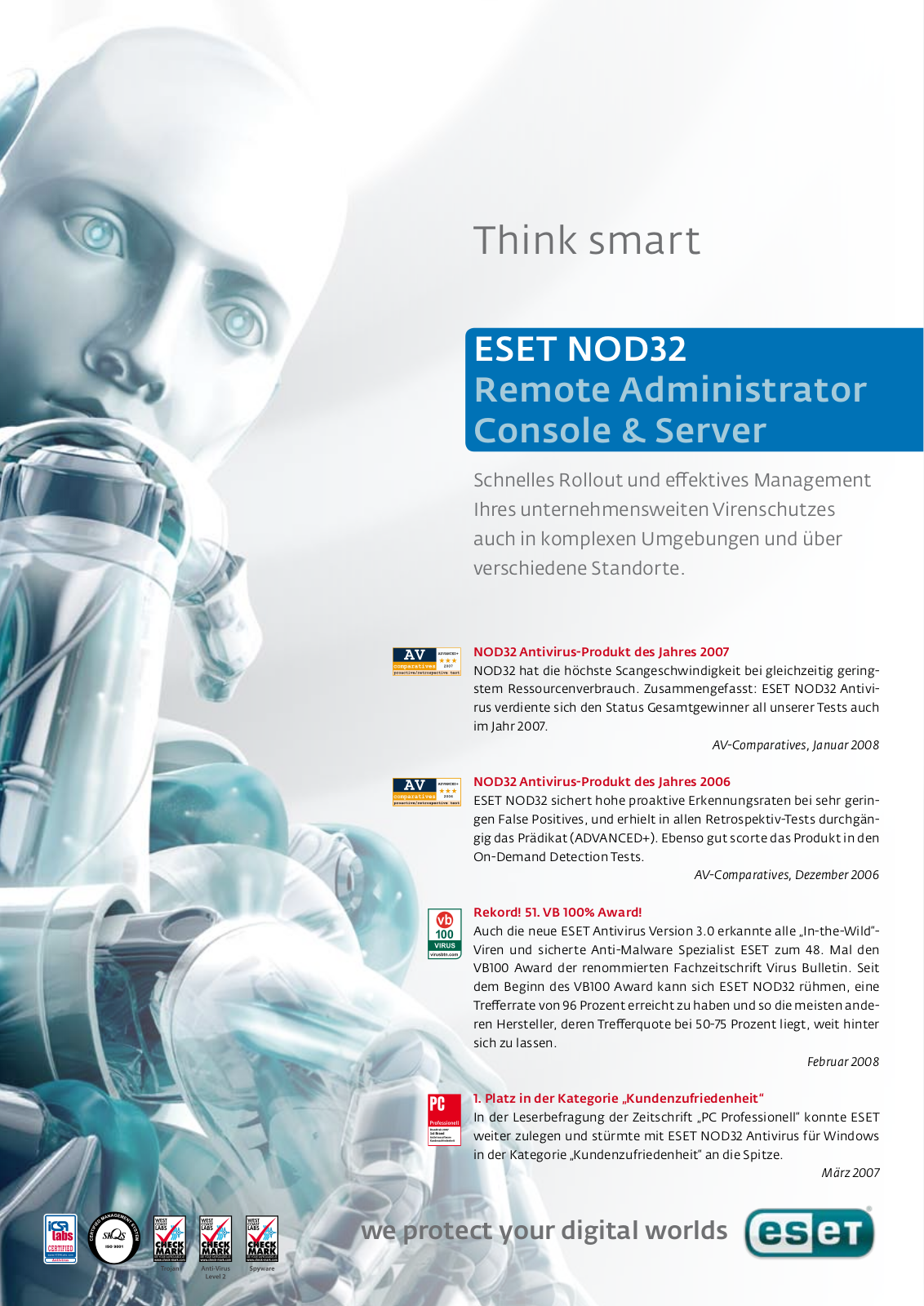 Eset NOD32 ANTIVIRUS DATASHEET