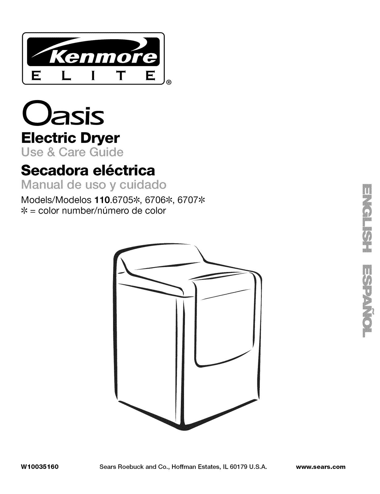 Kenmore 110.6705 User Manual - ManualMachine.com