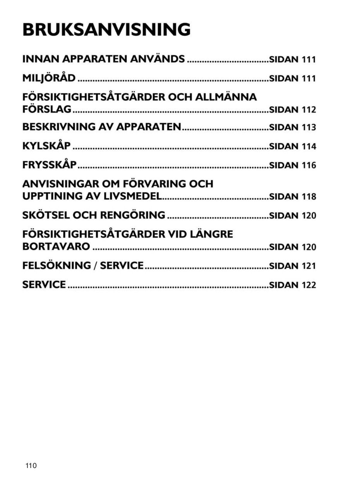 WHIRLPOOL ARC 4178 IX User Manual