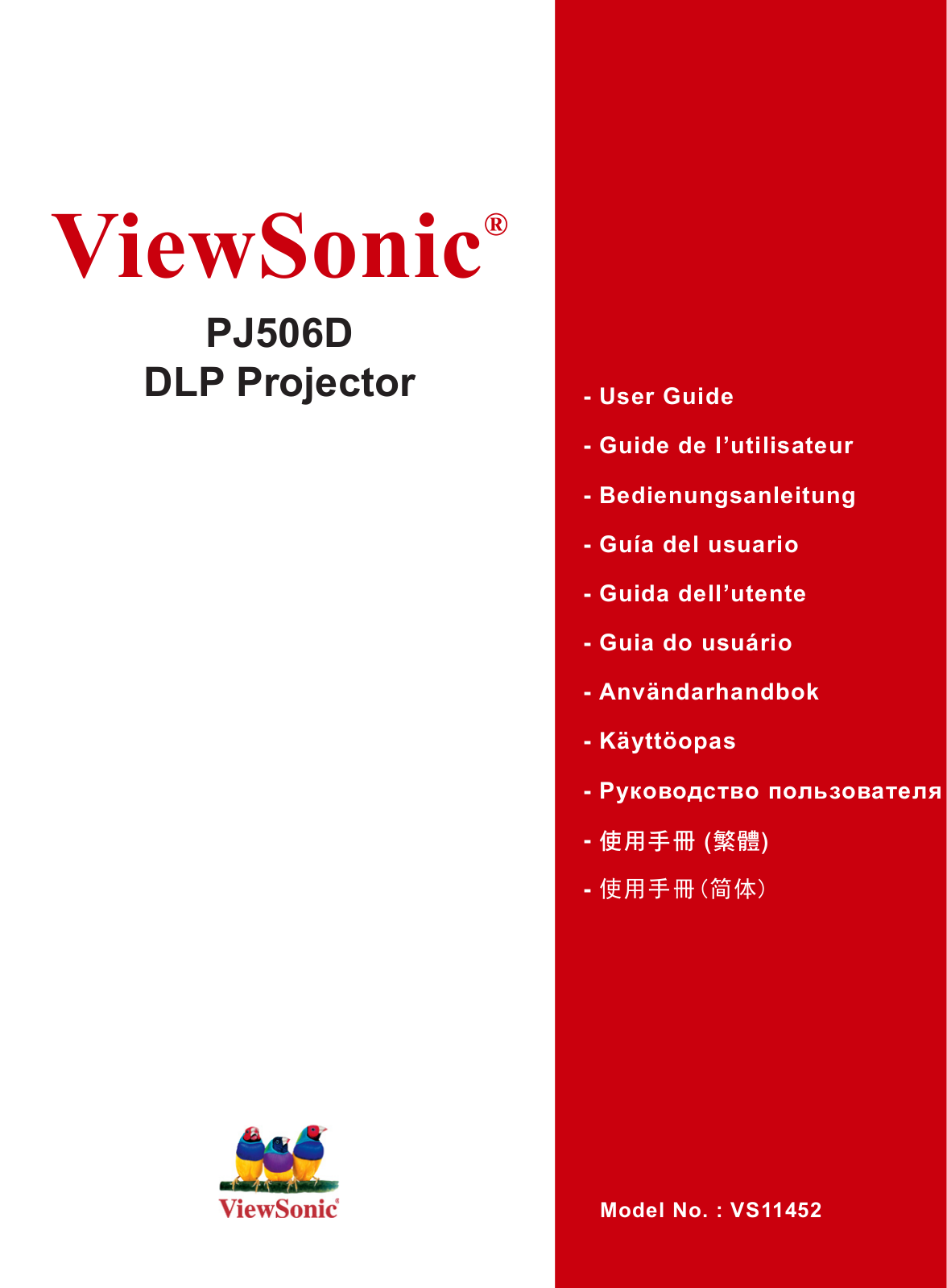 ViewSonic VS11452 User Manual