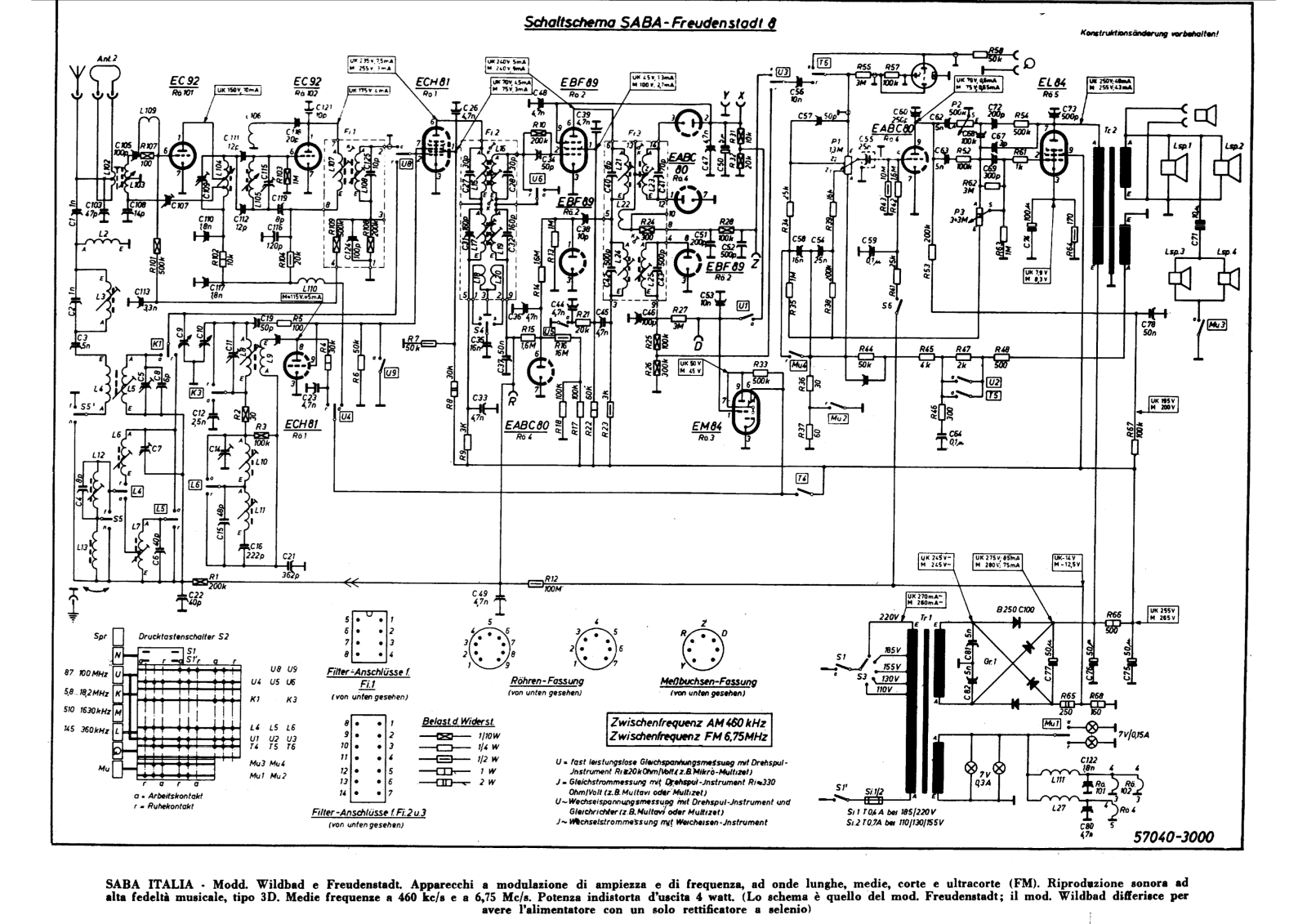 Saba Wildbad-Freudenstadt-8 Schematic