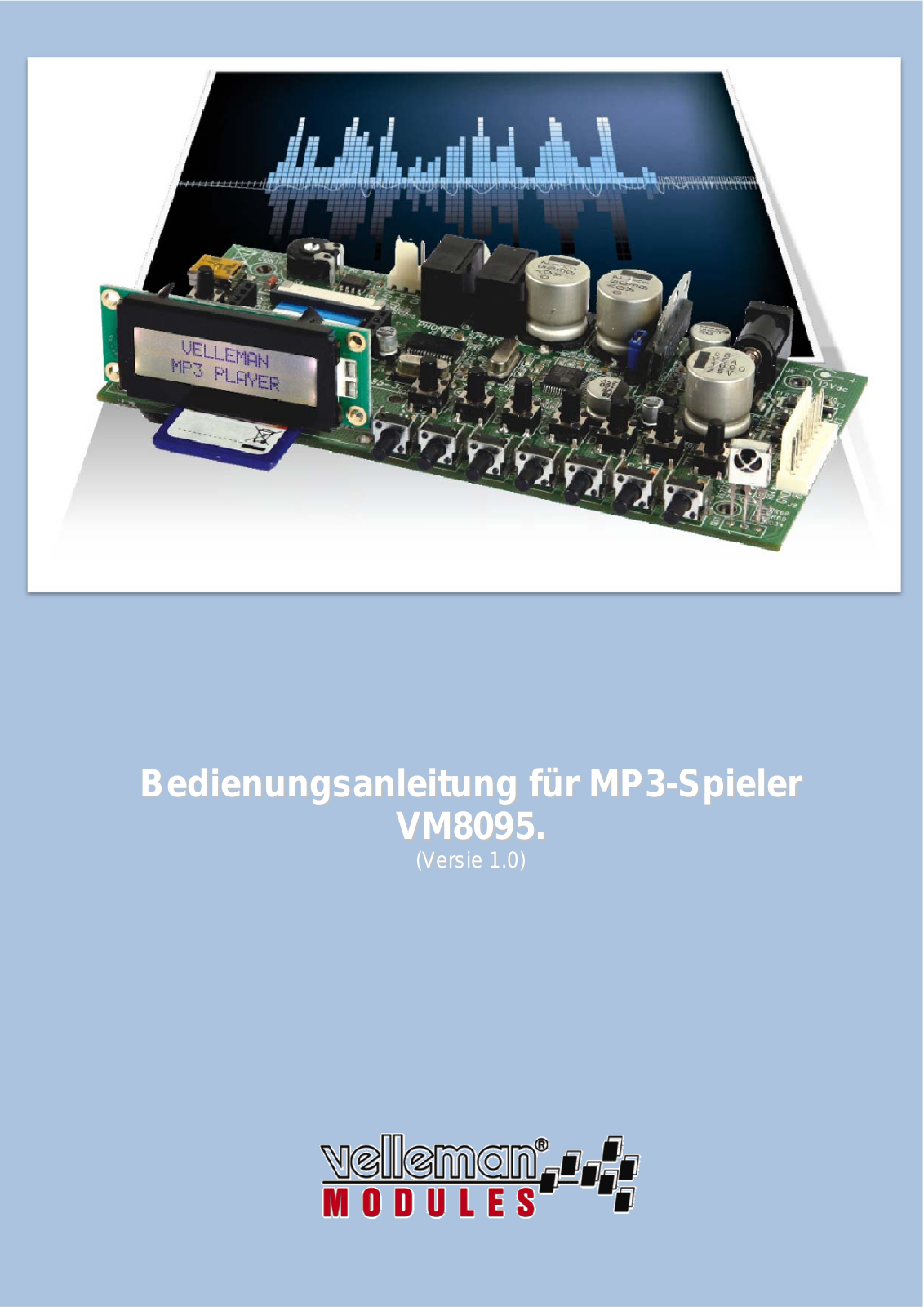 Velleman VM8095 User guide