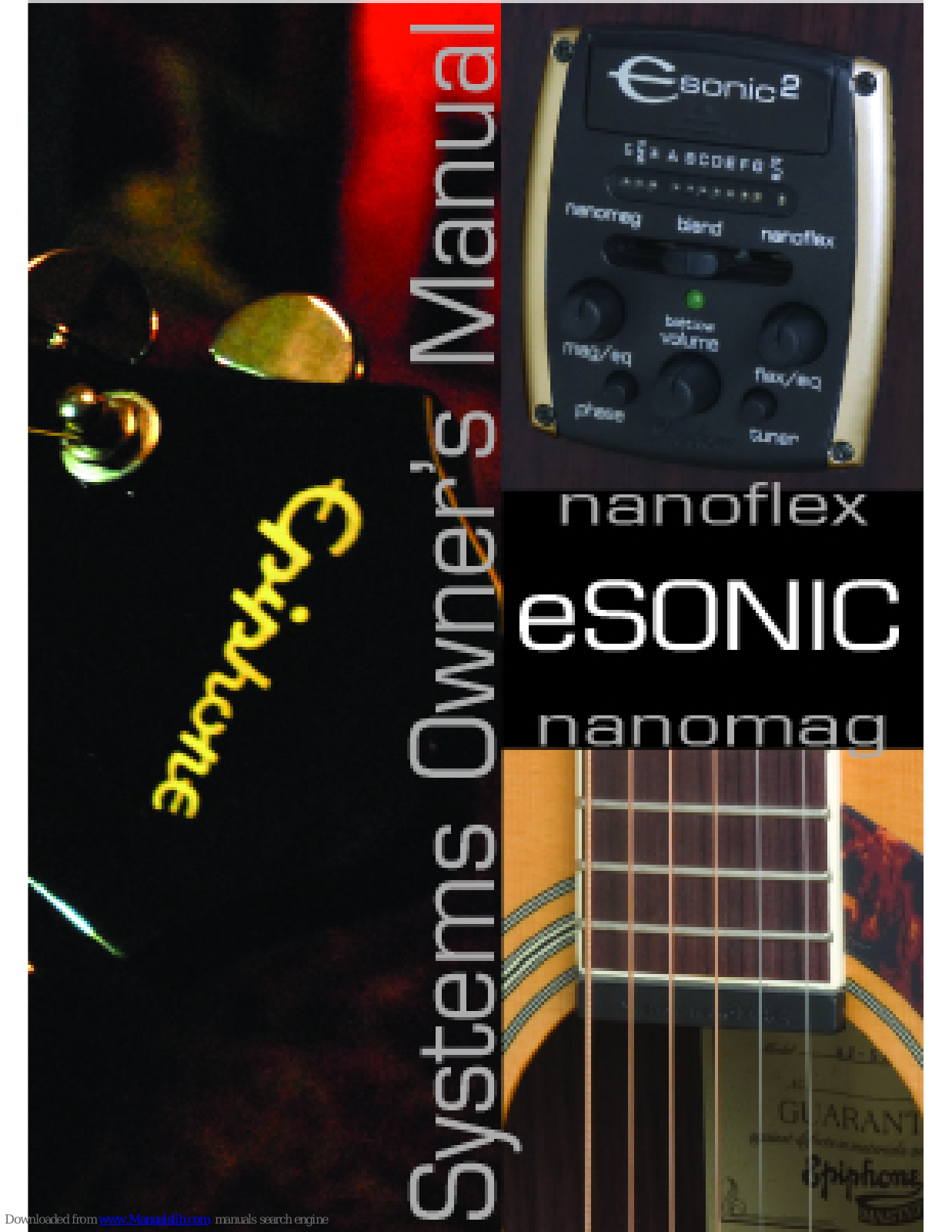 Epiphone eSonic2 User Manual - ManualMachine.com