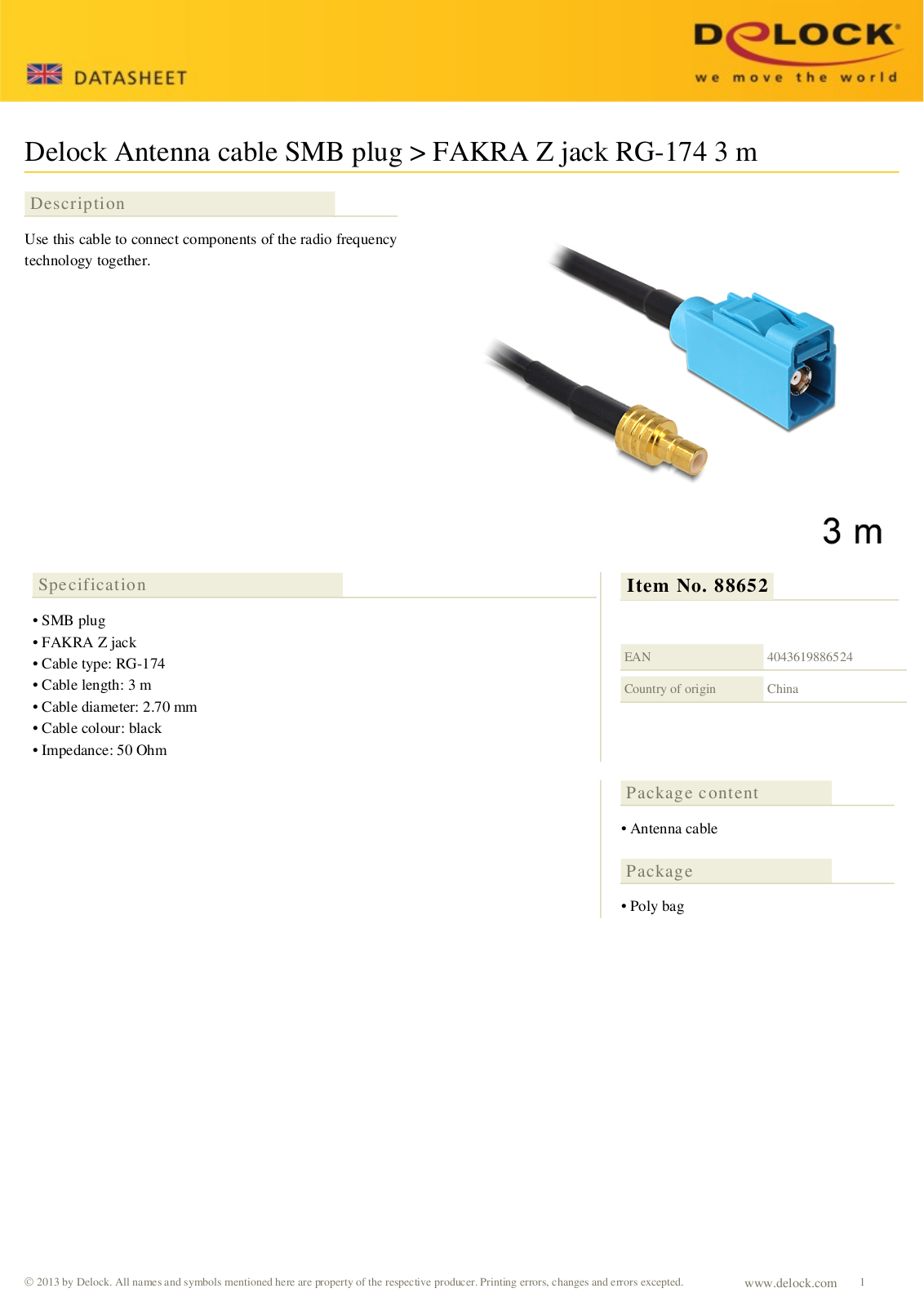 DeLOCK 88652 User Manual