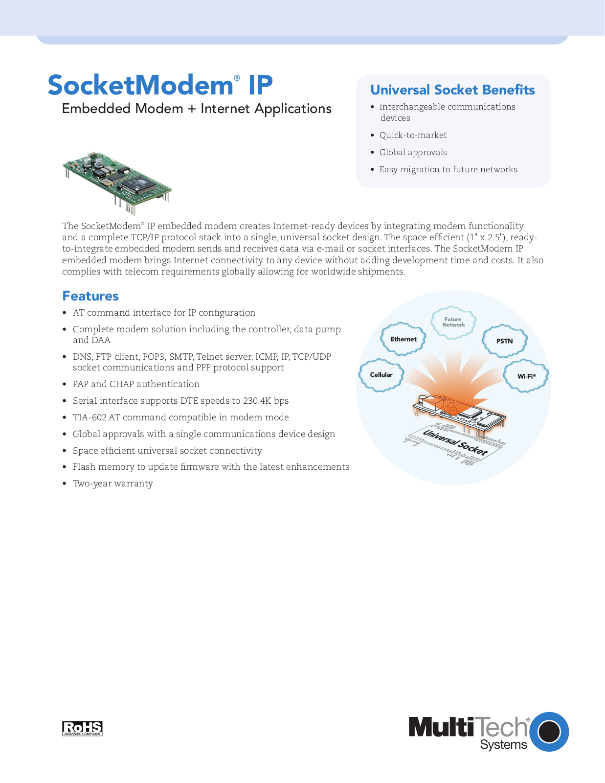 Multi-Tech Systems FCCCFR47 User Manual