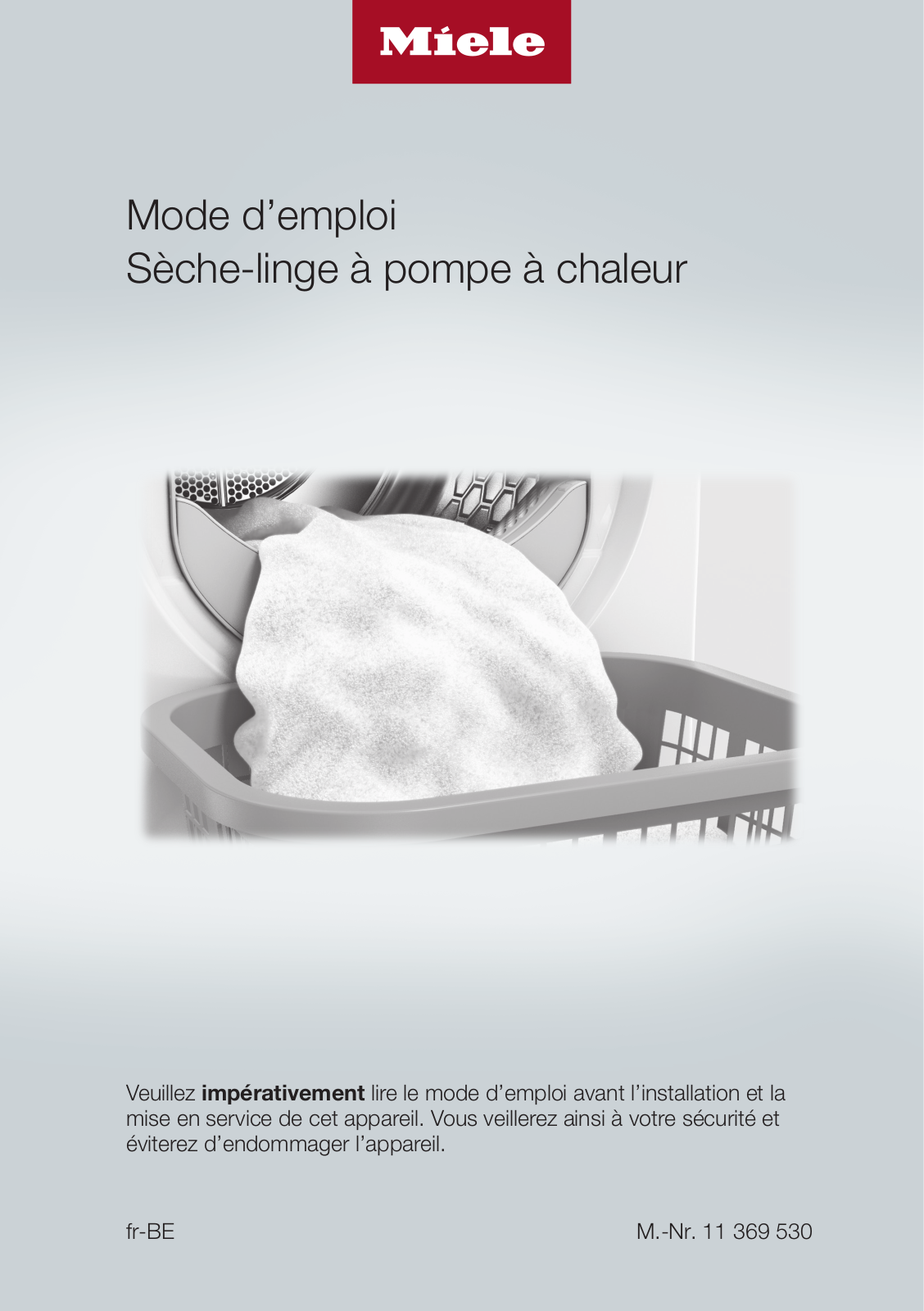 MIELE TWB 140 WP User Manual