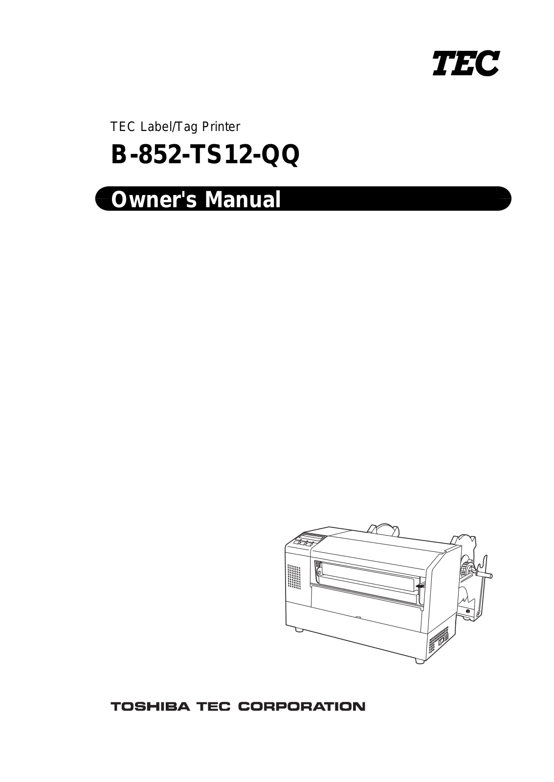 Toshiba B-852-TS12-QQ User Manual