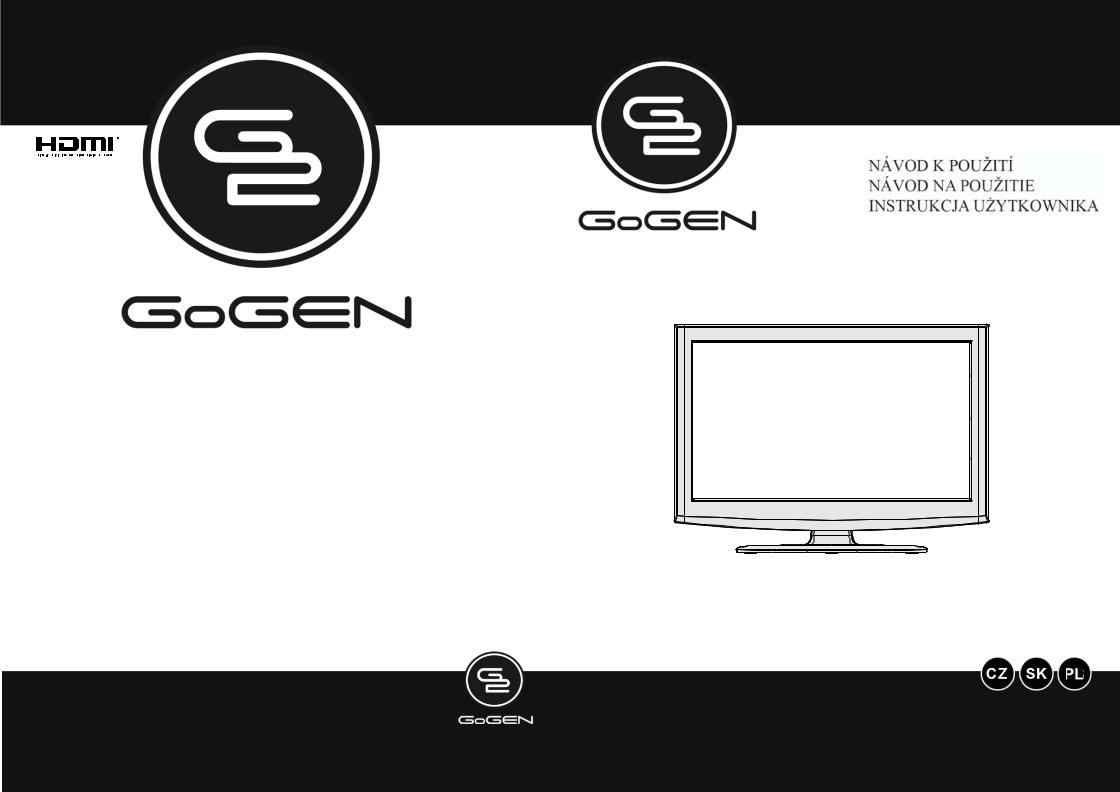 GoGEN TVL19925 LEDRR User Manual