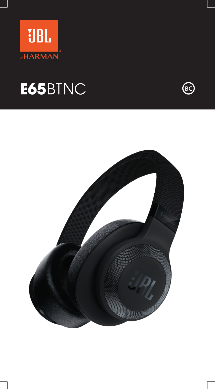 Jbl E65BTNC User Manual