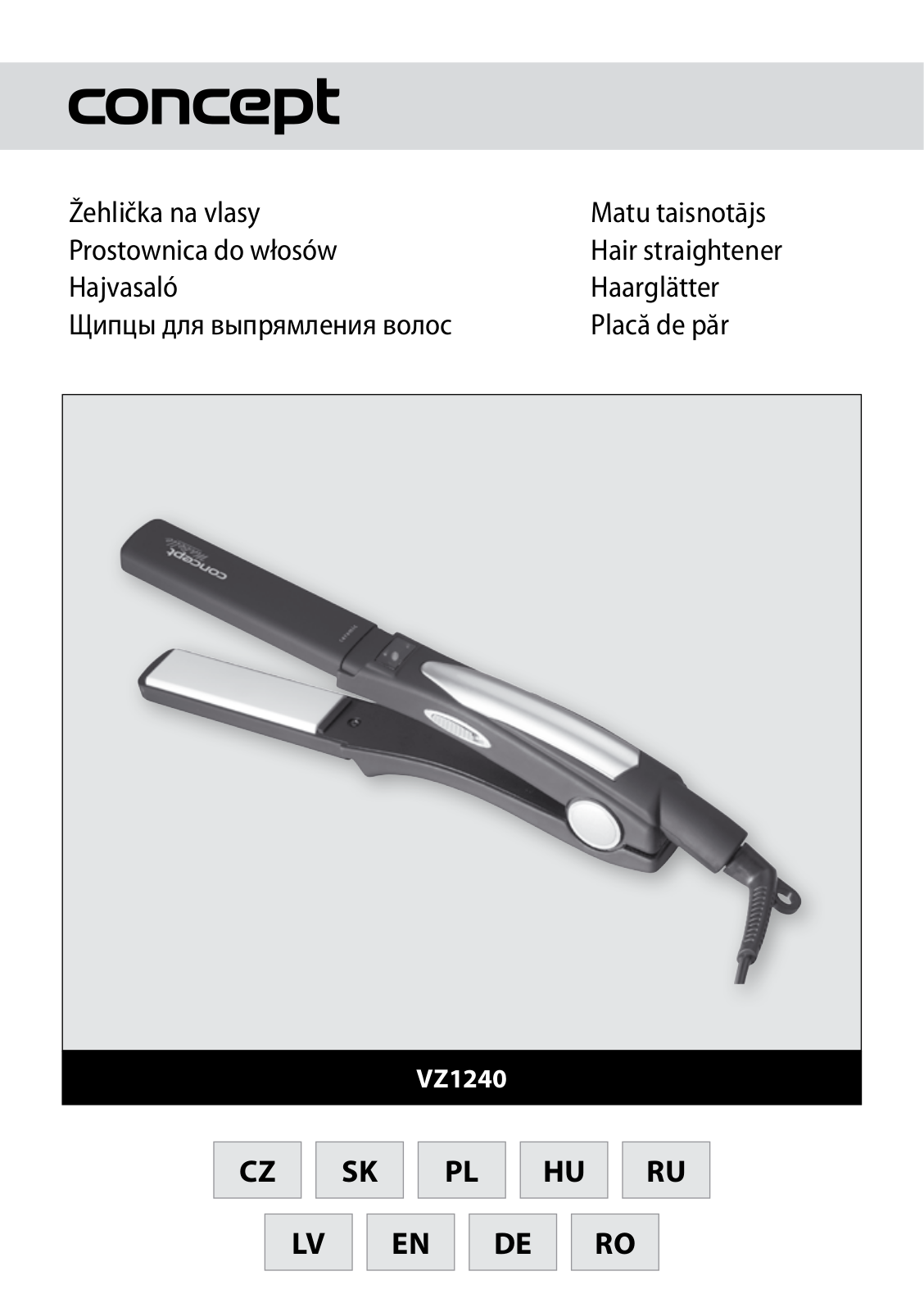 Concept VZ-1240 User Manual