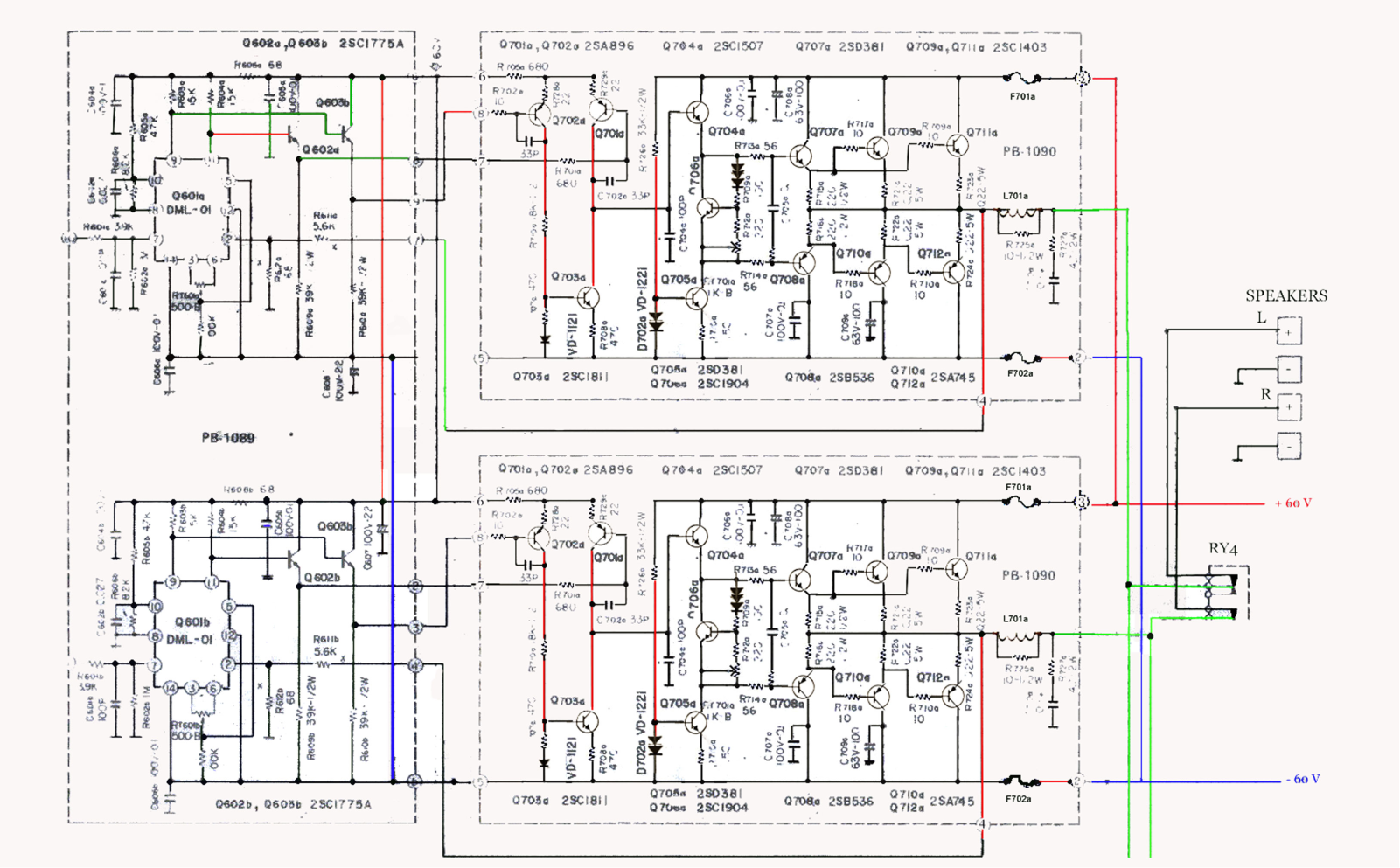 Luxman L-15, 5-L-15 Schematic