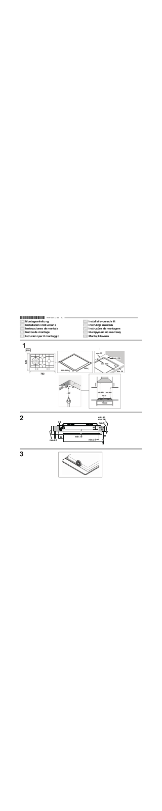 BOSCH PCQ815B90E, PCQ815B80E, PCI815M91E User Manual