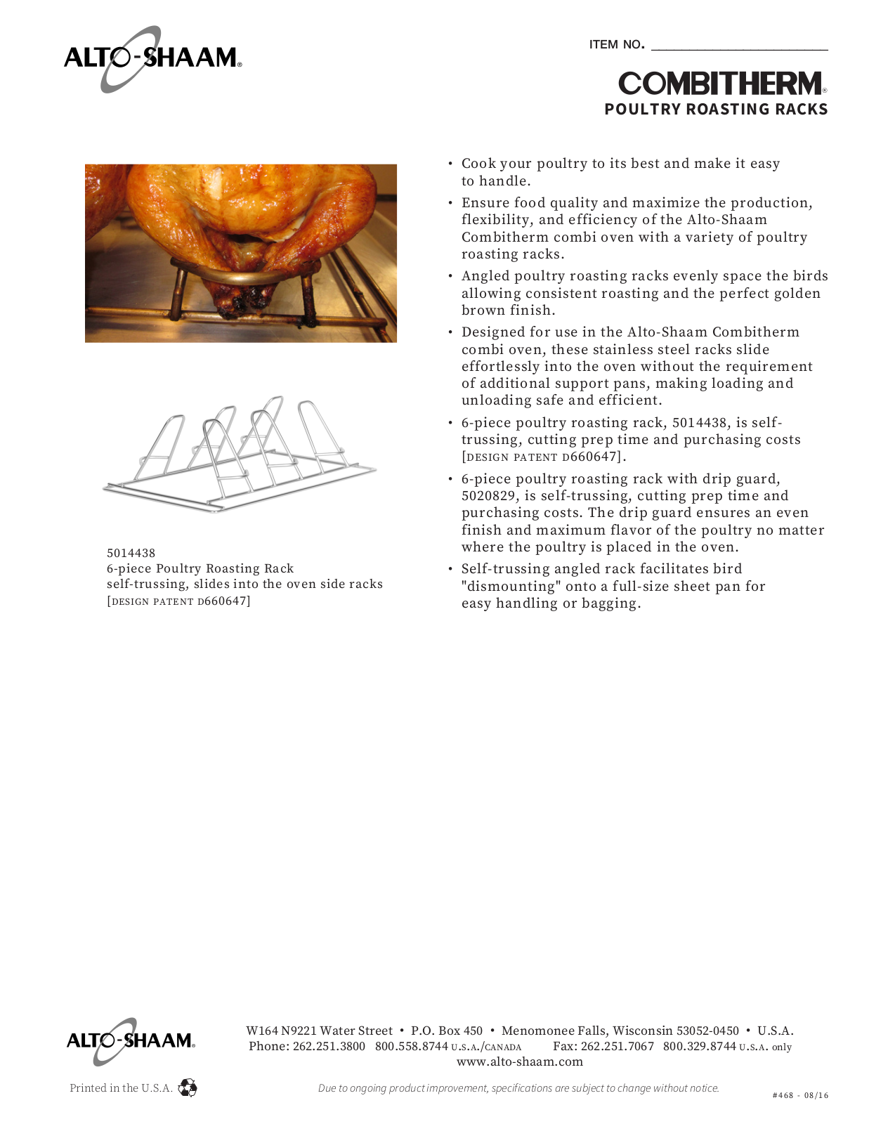 Alto Shaam CTC10-10E User Manual