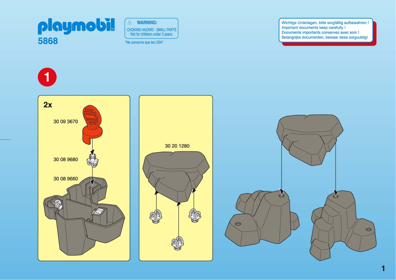 Playmobil 5868 Instructions