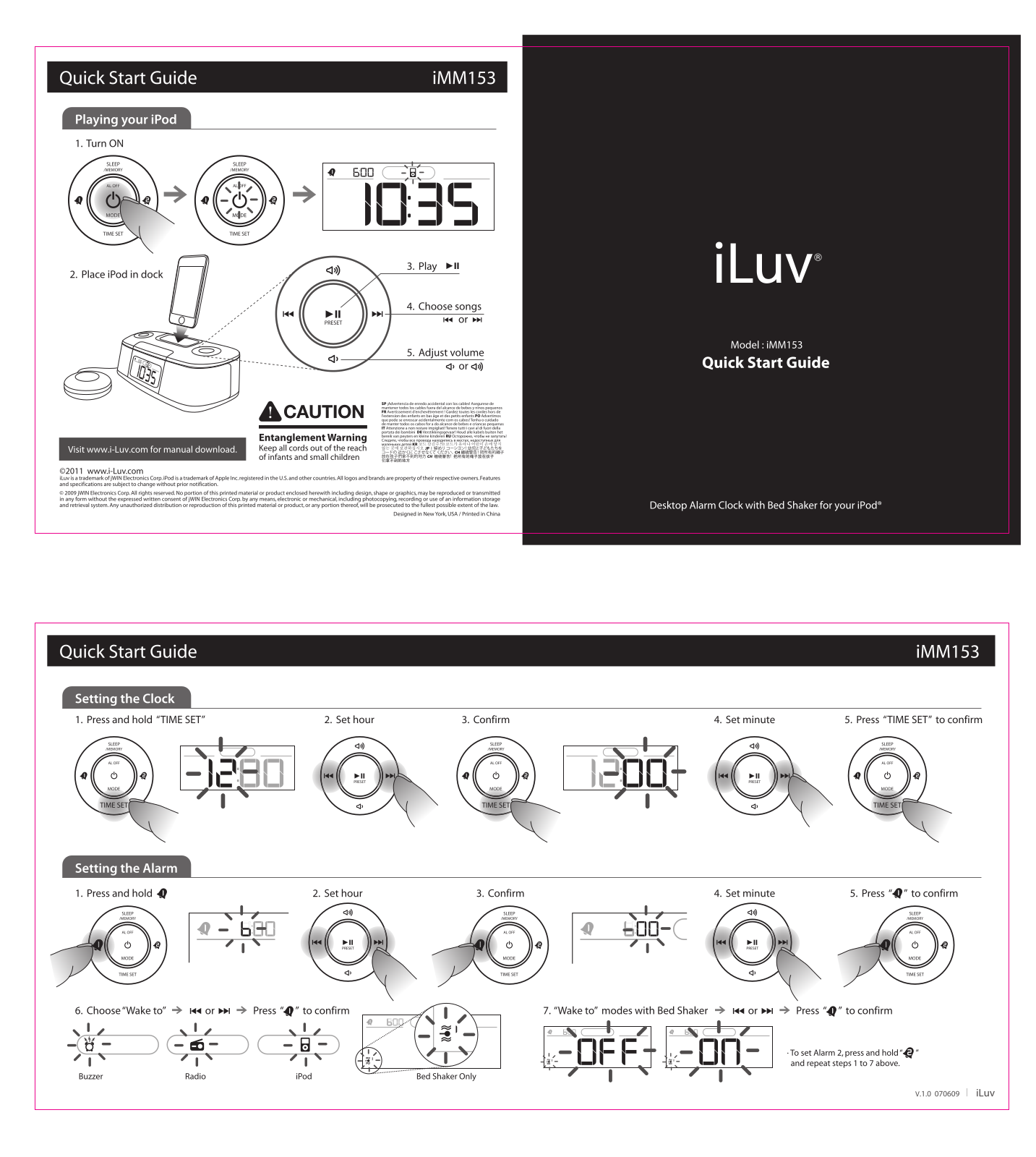 Iluv iVM153 User Manual