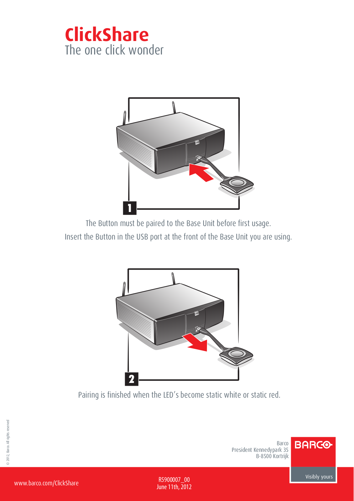 Barco R5900007-00 User Manual