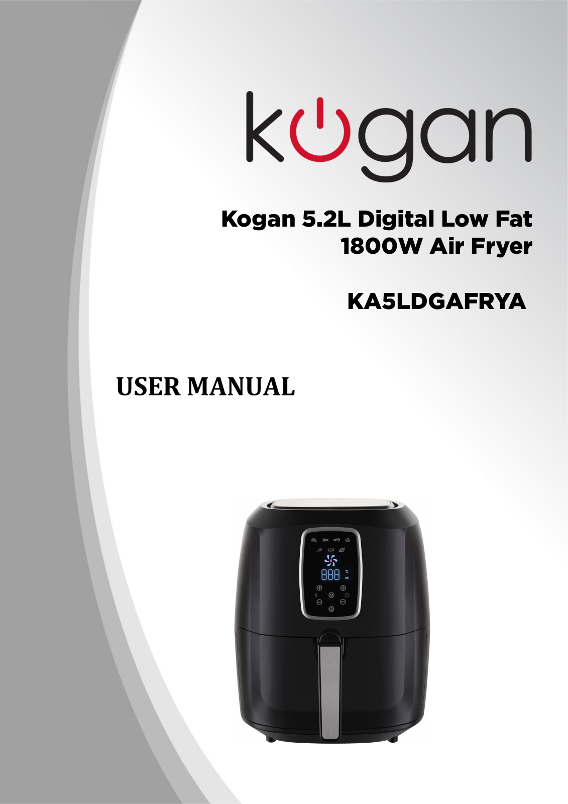 Kogan KA5LDGAFRYA User Manual