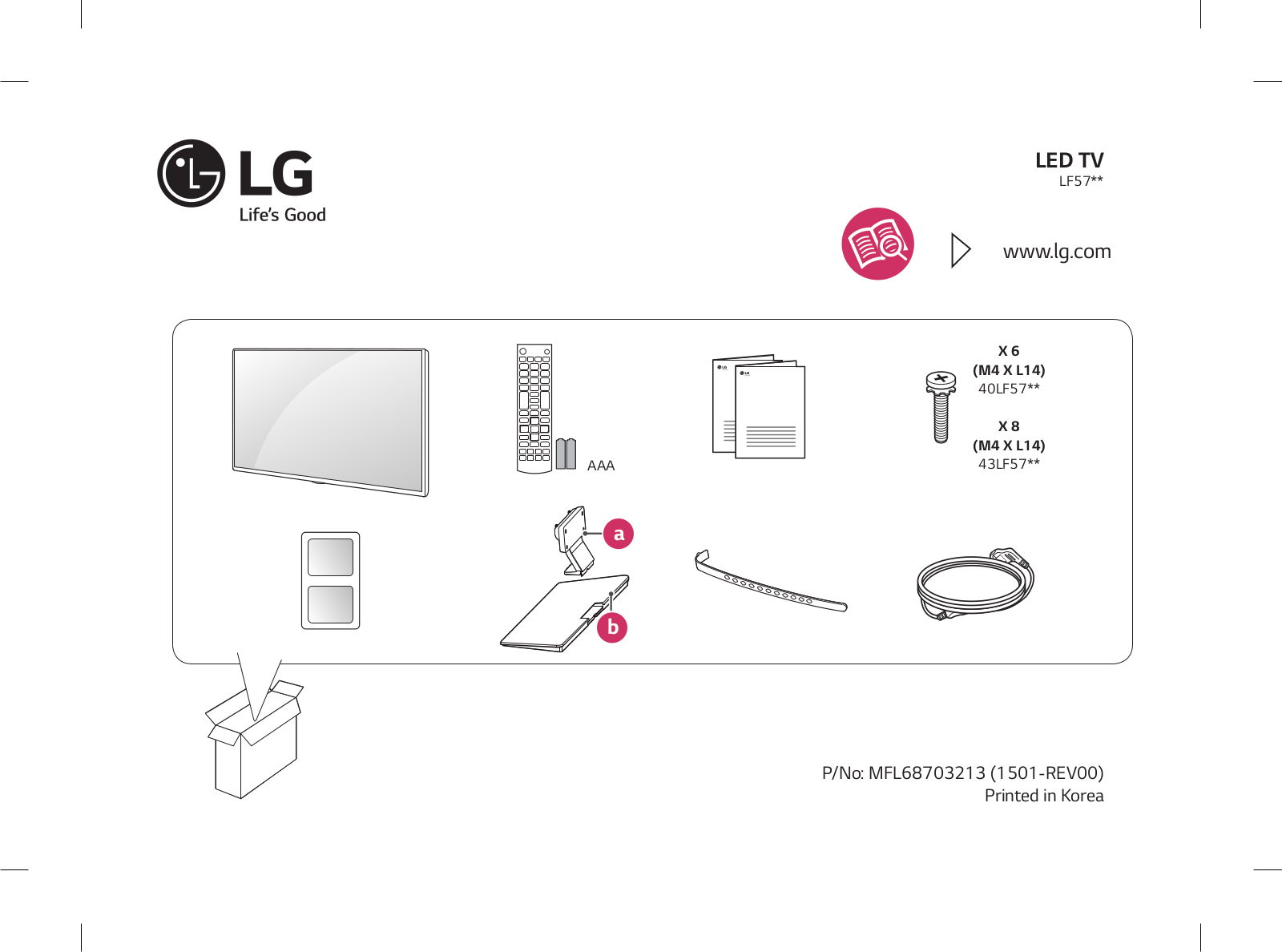 LG 43LF570T User Guide