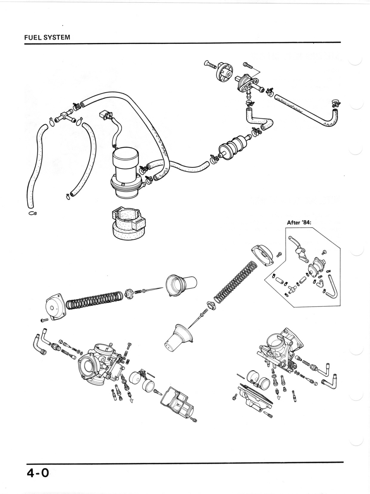 Honda VT 700, VT 750 Service Manual 04