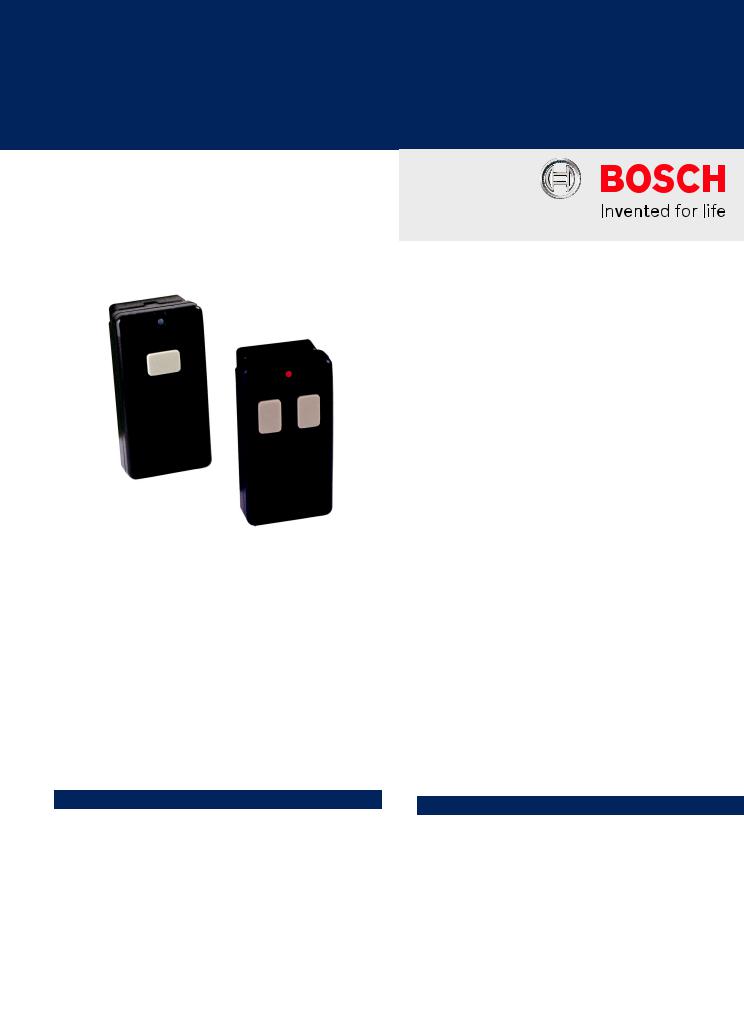 Bosch EN1235SF, EN1235DF Specsheet