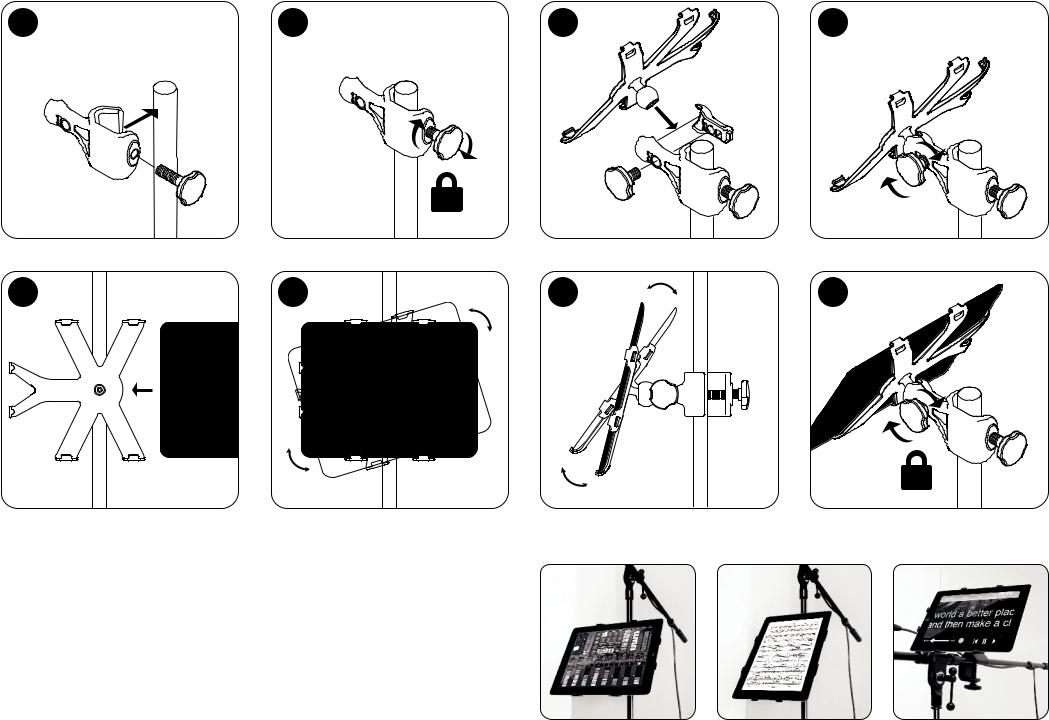 Ik Multimedia iKlip 2 for iPad / iPad mini USER MANUAL