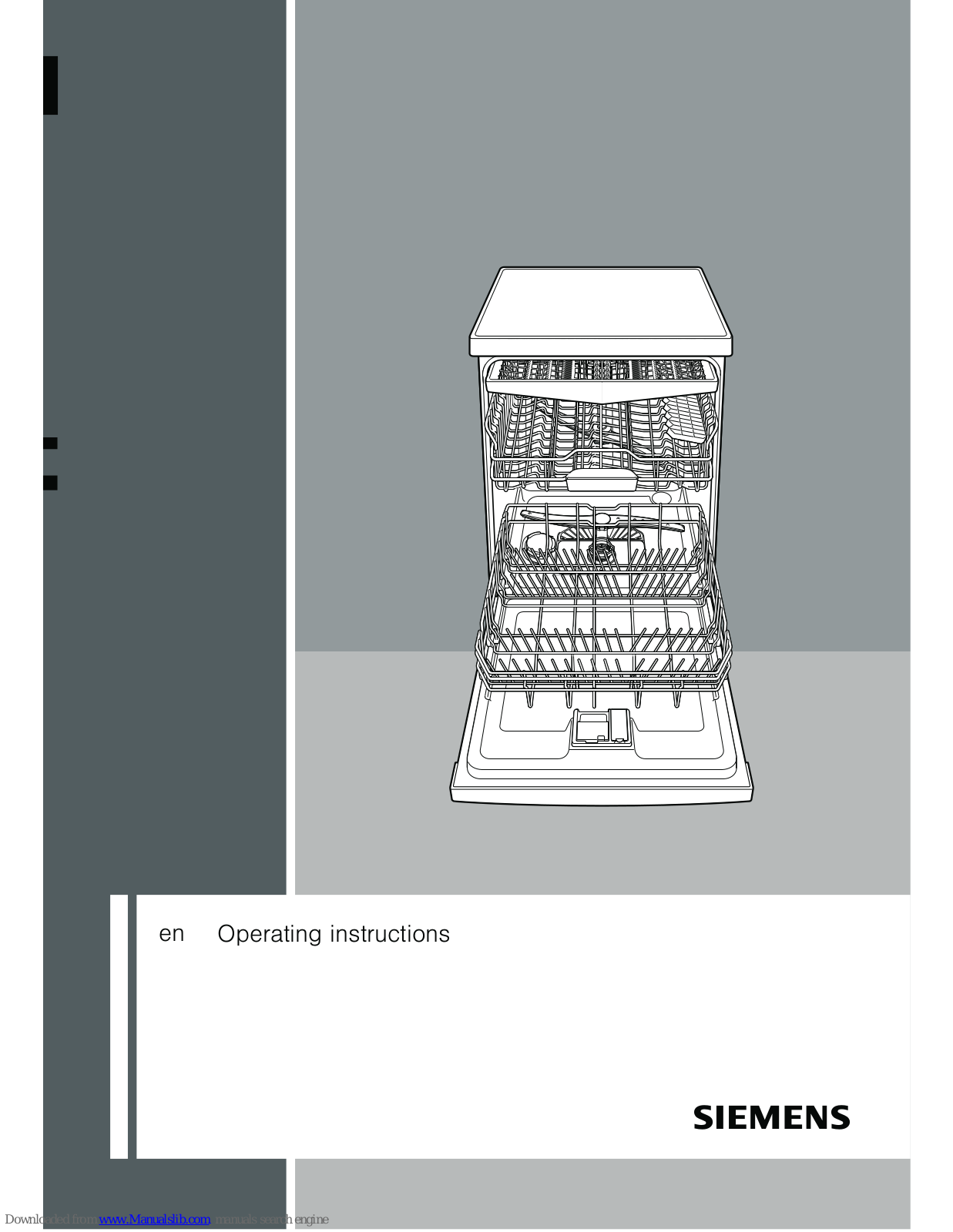 Siemens SN66T096GB, SX76T096GB Operating Instructions Manual