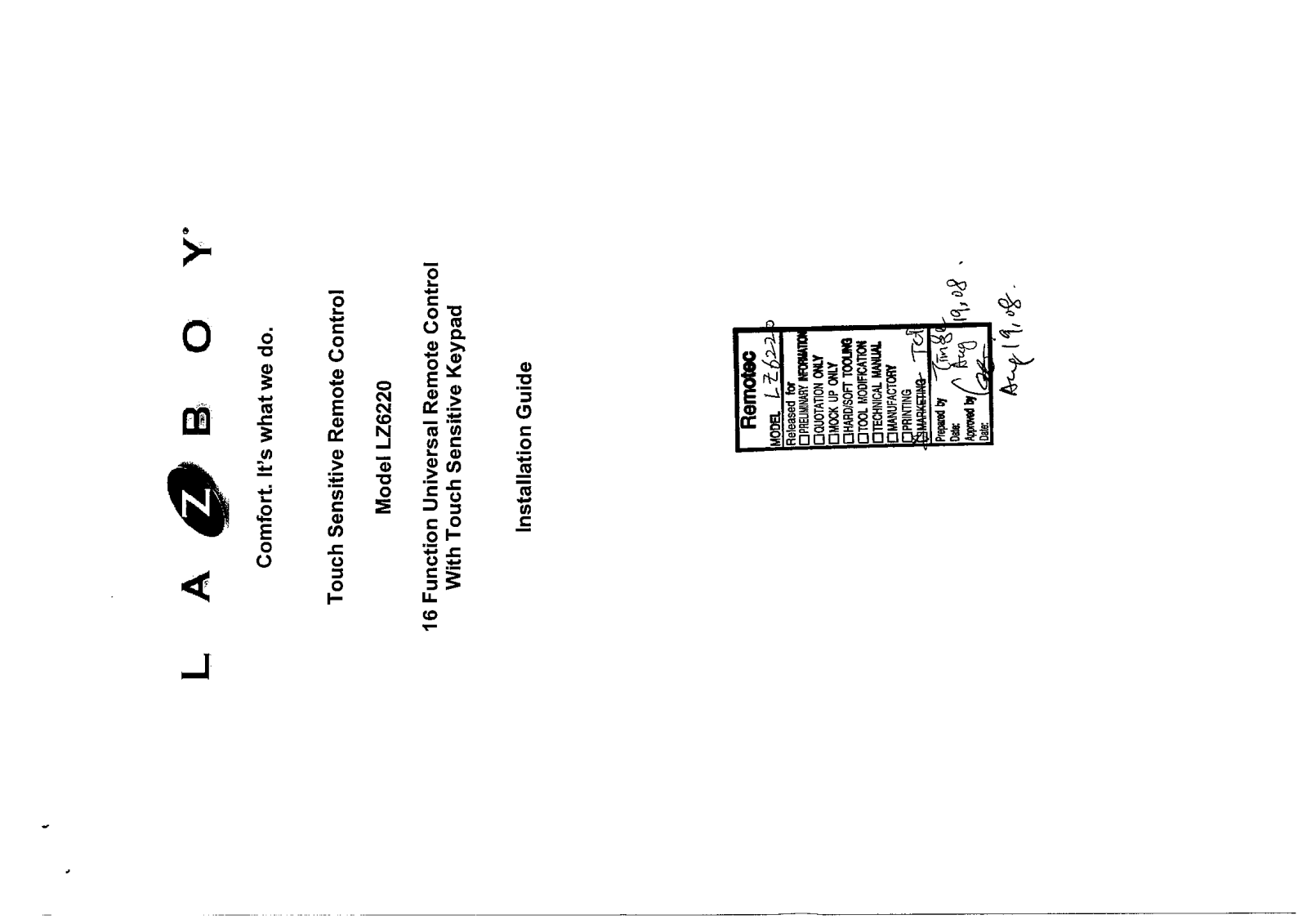 Elexa Consumer LZ100 User Manual