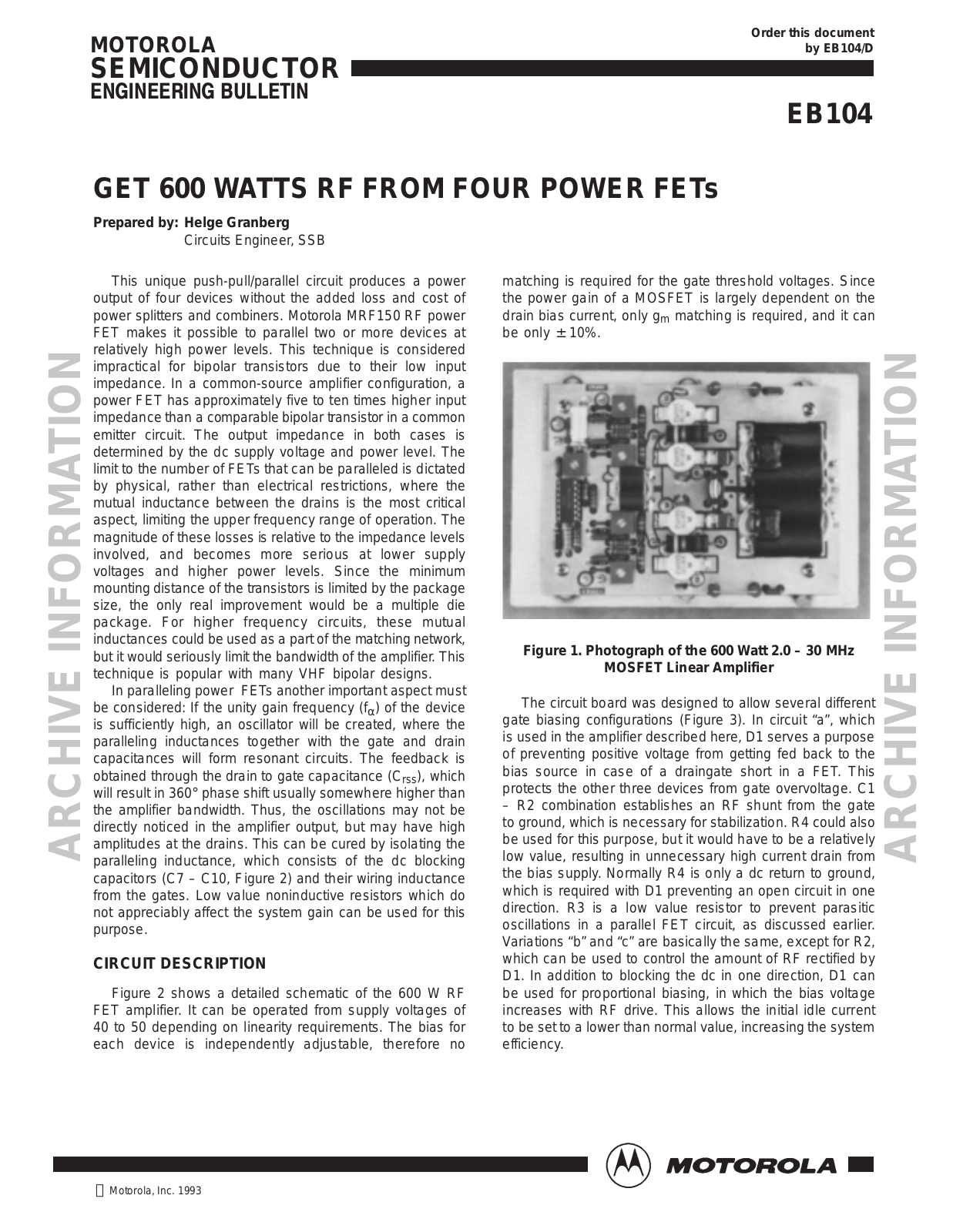 Communication Concepts EB104 User Manual