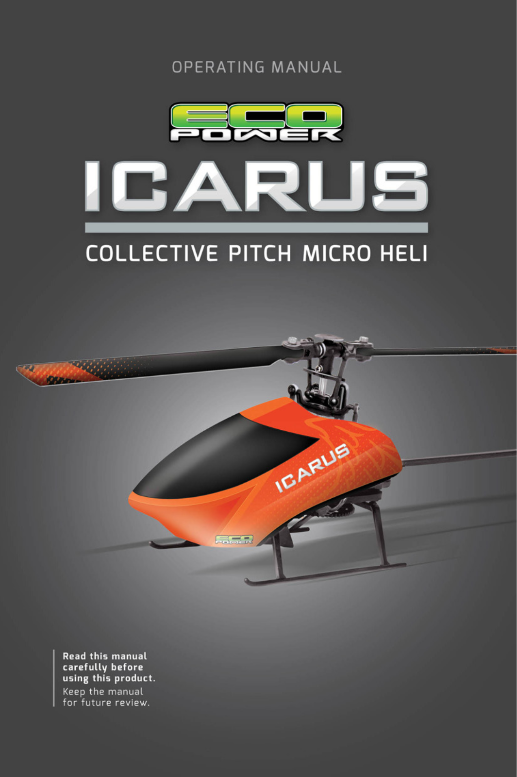 ECO POWER ICARUS Operating Manual - ManualMachine.com