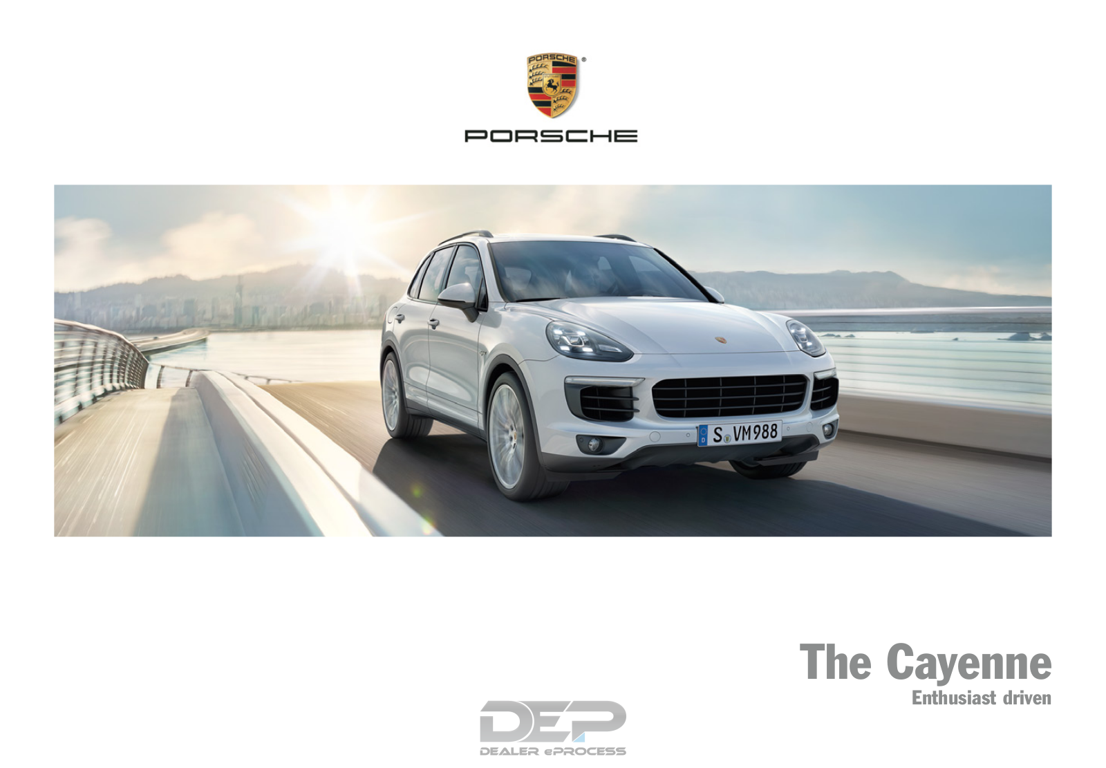 Porsche Cayenne                2017 Owner's Manual