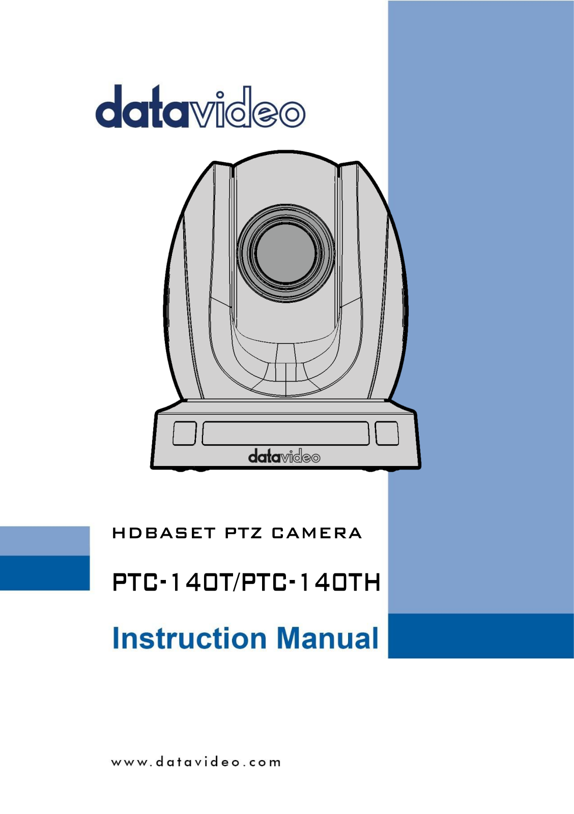 Datavideo PTC-140T, PTC-140TH Users Manual