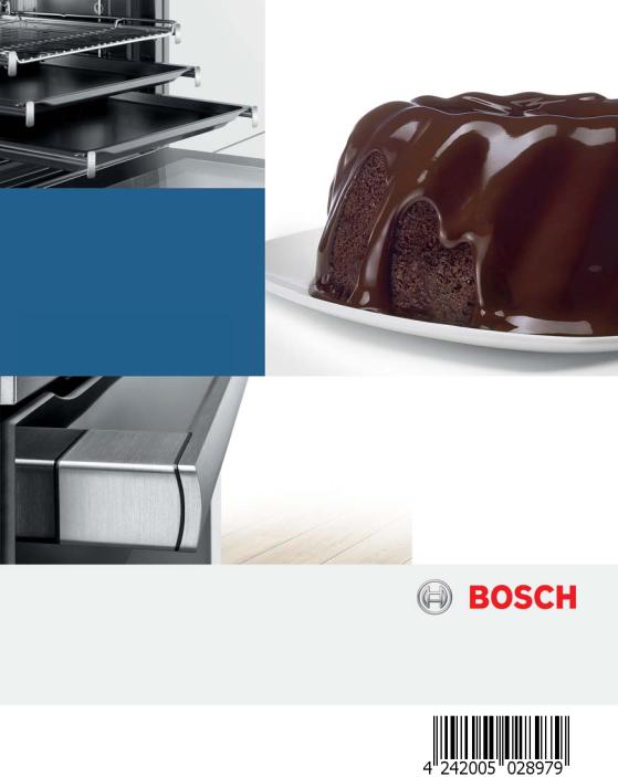 Bosch HBA5577S0 User Manual