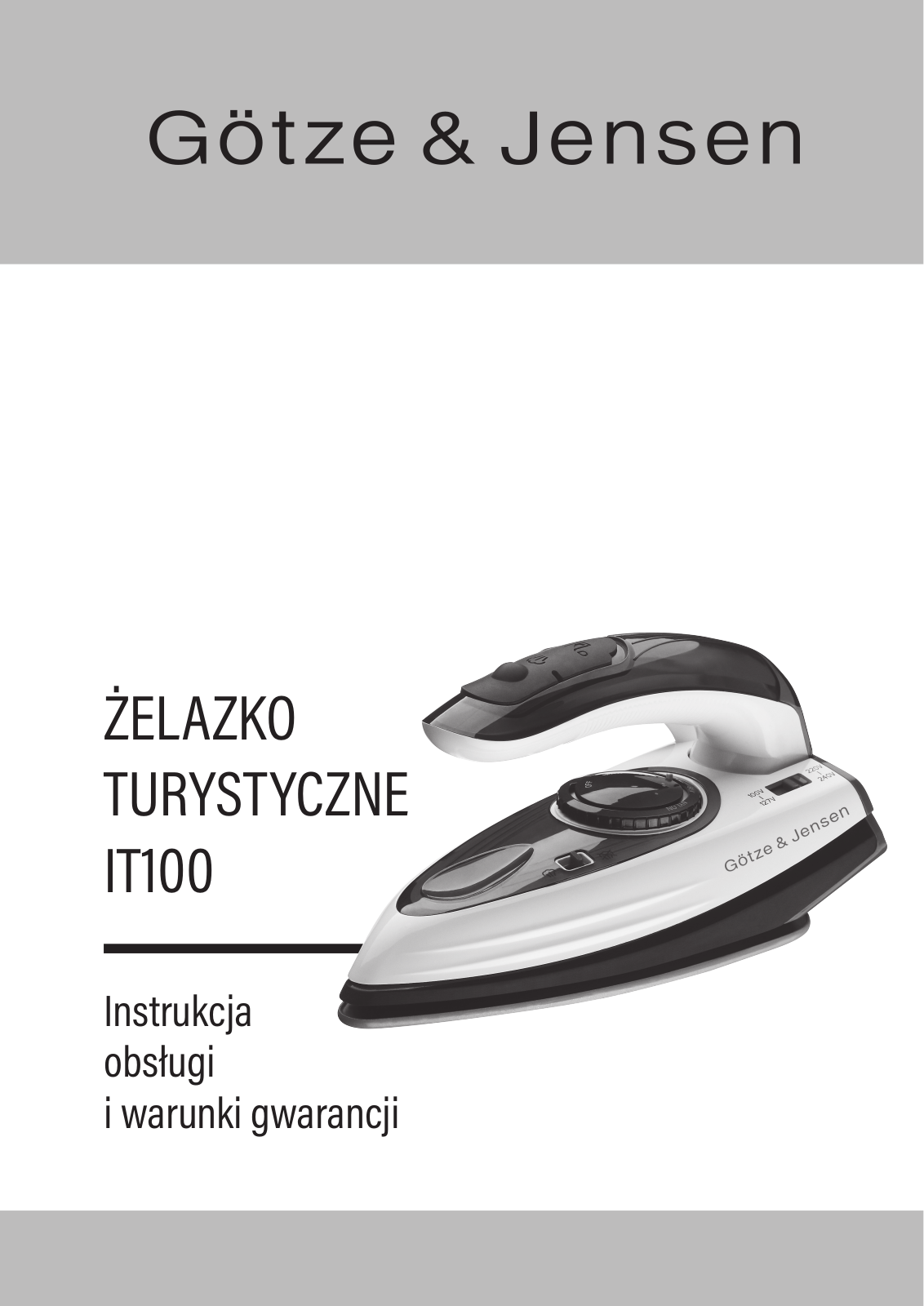 GOTZE & JENSEN IT100 User guide - ManualMachine.com