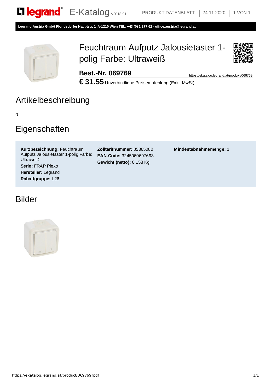 Legrand 069769 User Manual