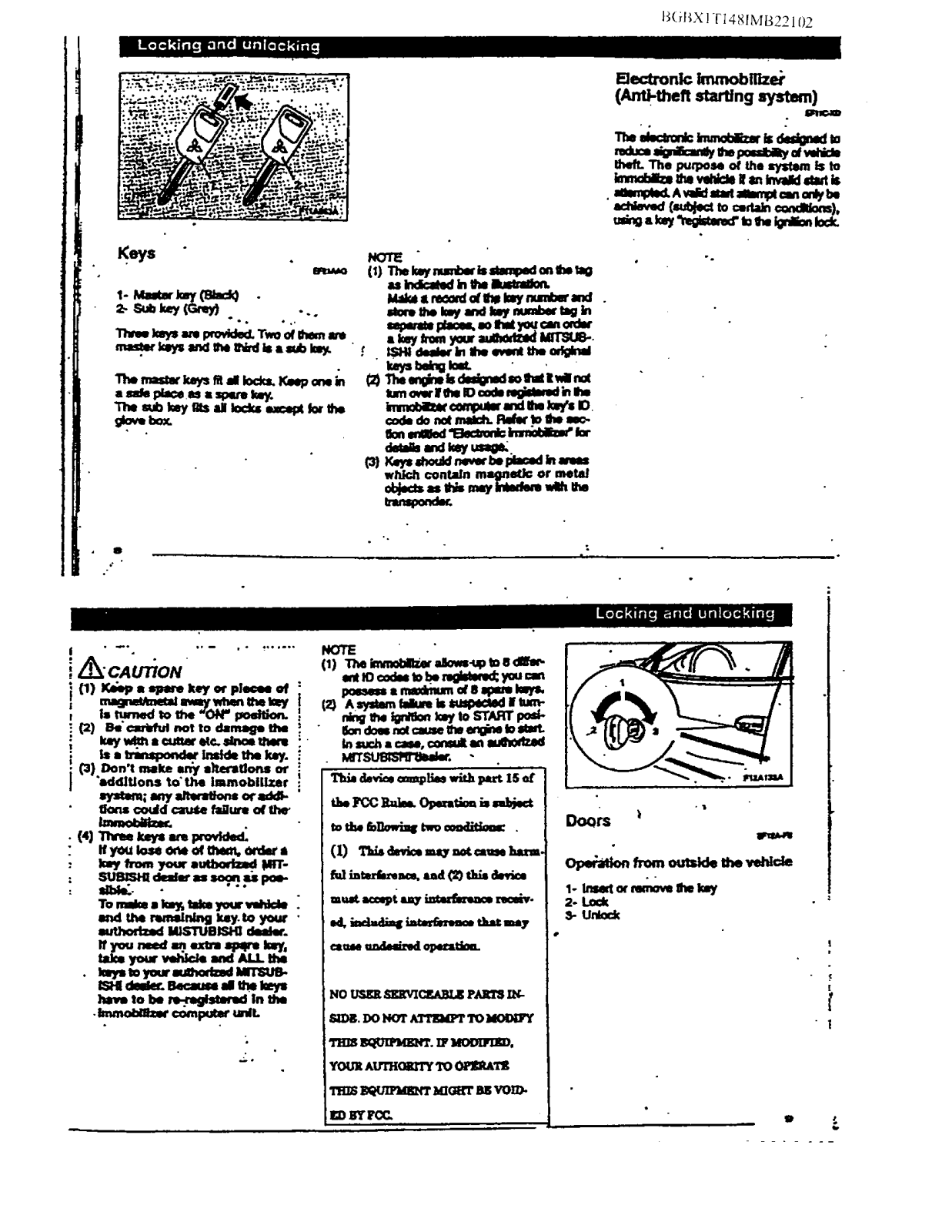 Mitsubishi Electric X1T148IMB22102 User Manual