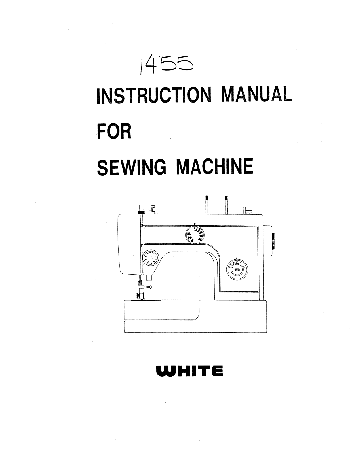 White 1740 1455 User Manual