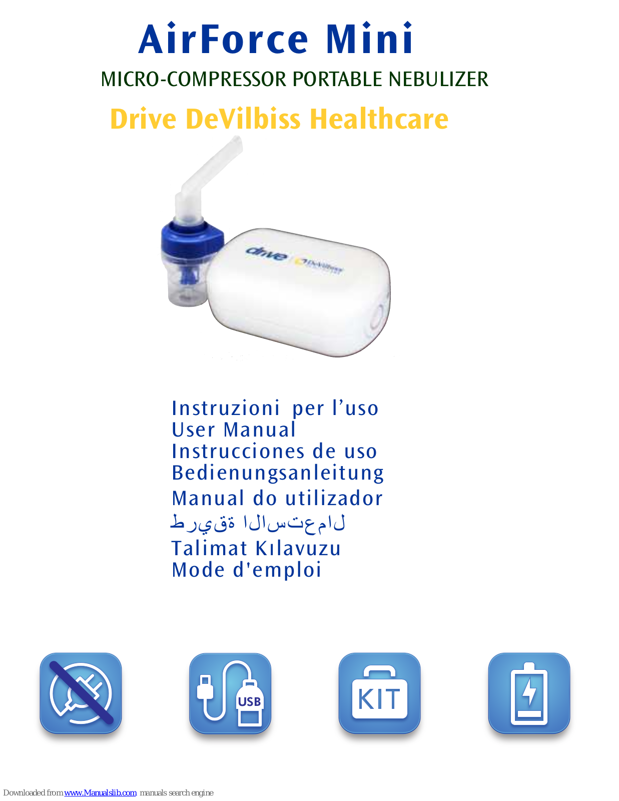 DeVilbiss Drive AirForce, MQ6010 Mini User Manual