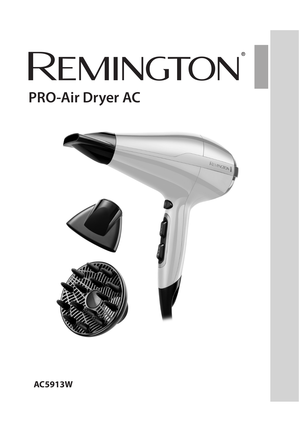 Remington AC5913W User Manual