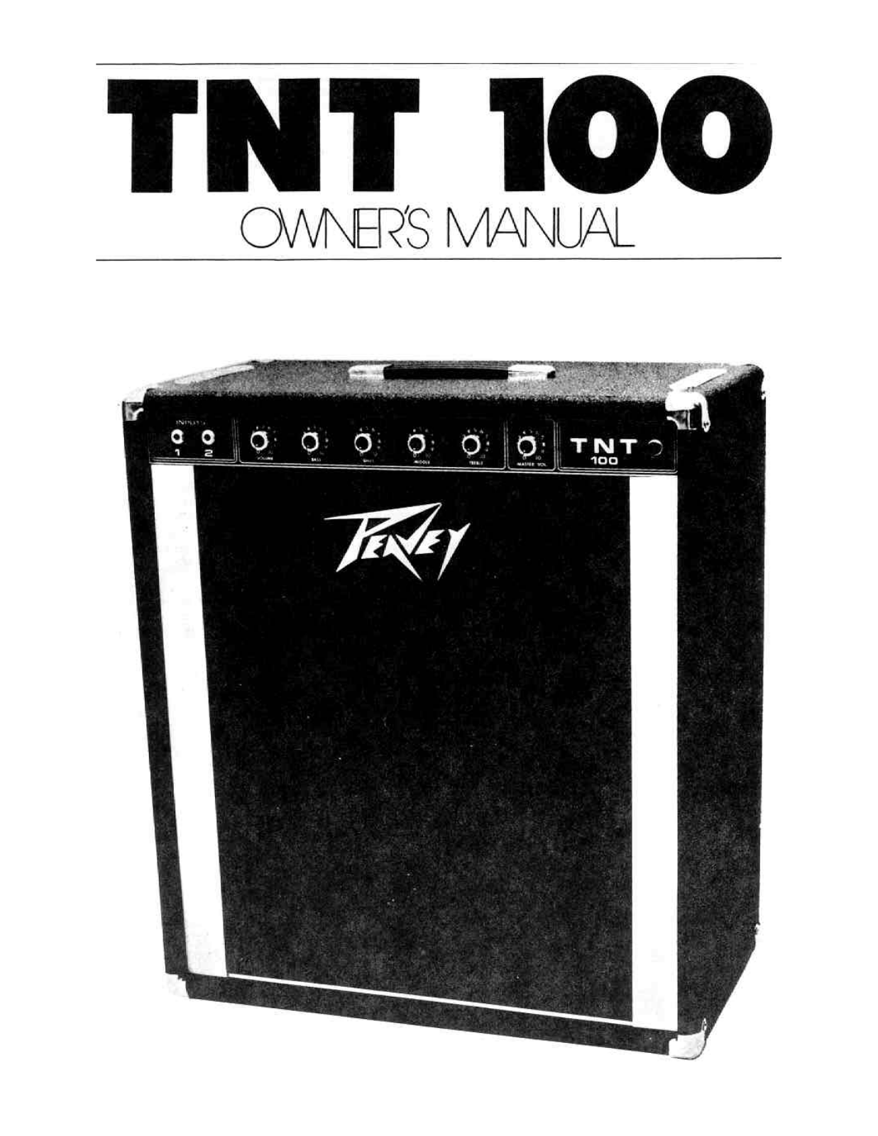 Peavey TNT 100 User Manual