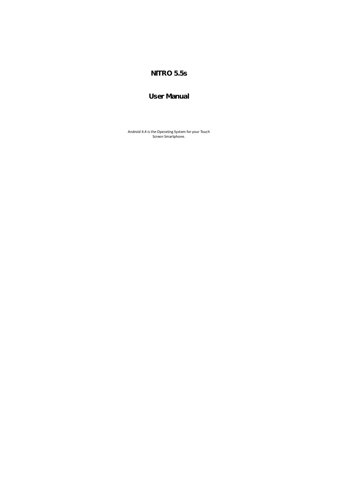 MAXWEST NITRO55S Users Manual - ManualMachine.com