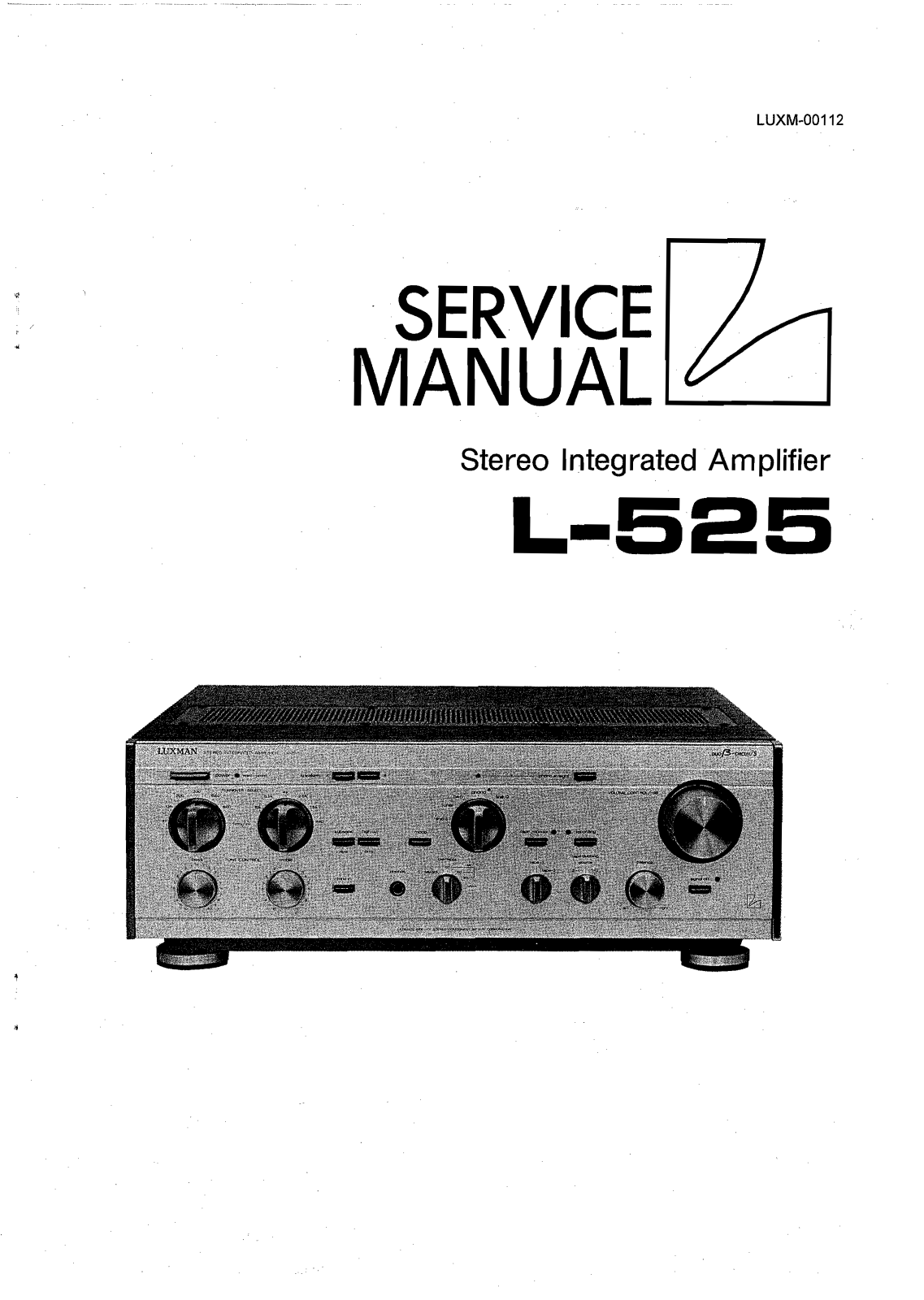 Luxman L-525 Service Manual